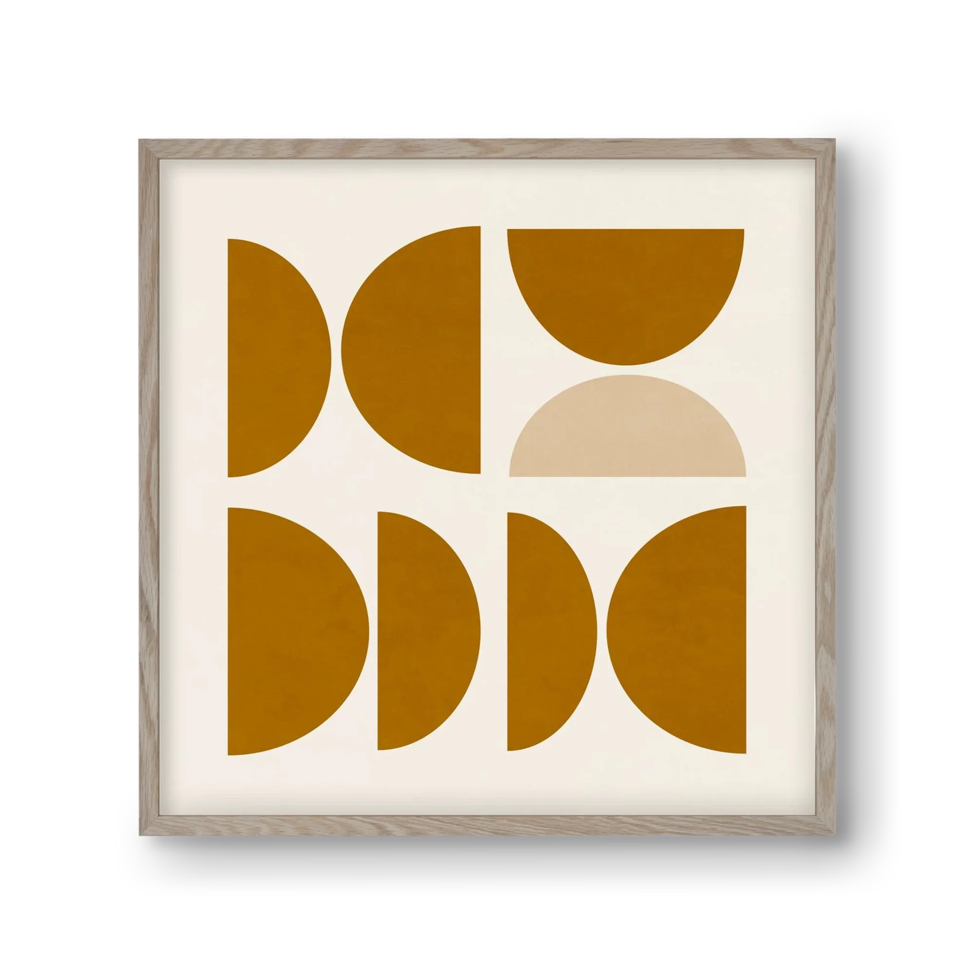 GEOMETRIC ART - YELLOW I - artbridge