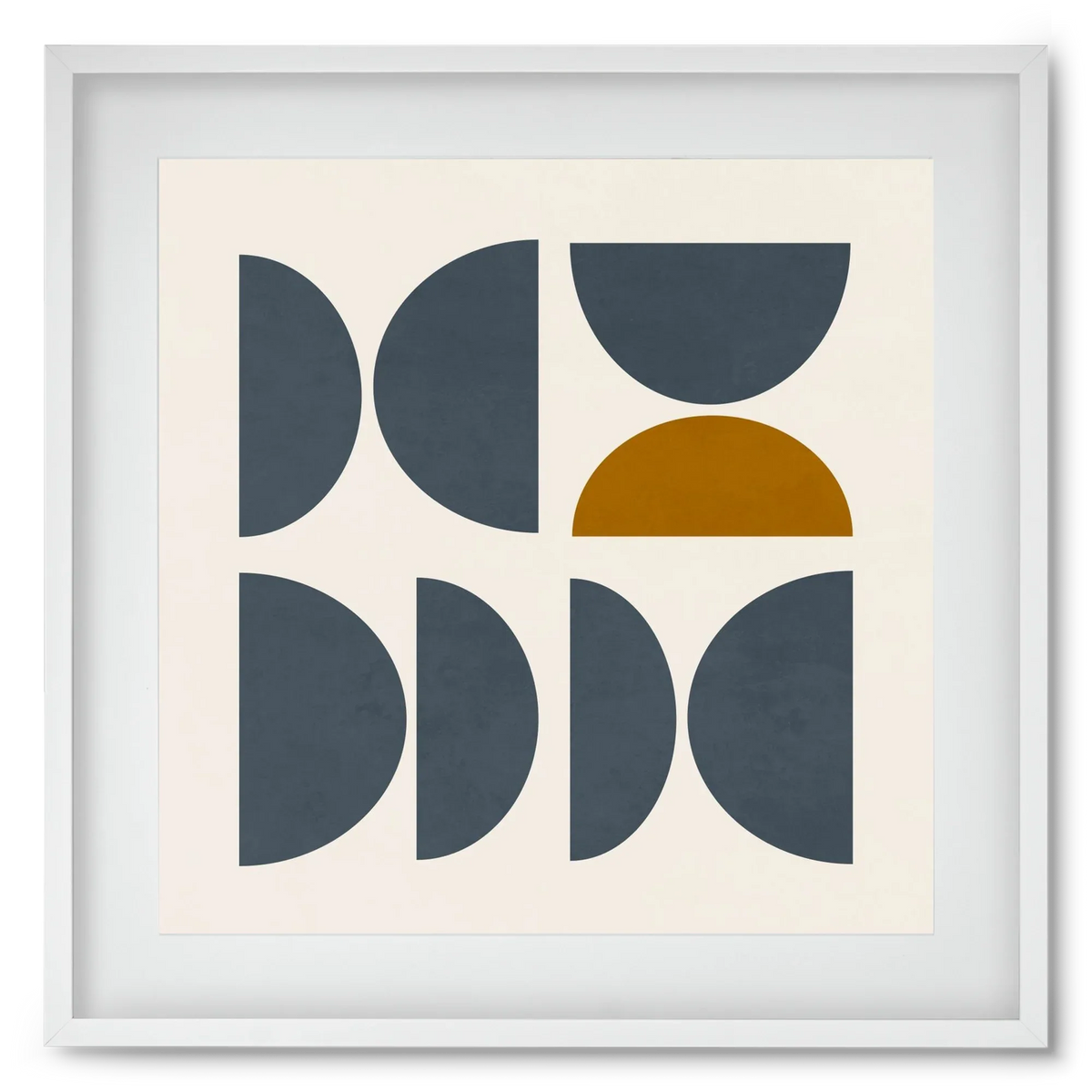 GEOMETRIC ART - BLUE I - artbridge