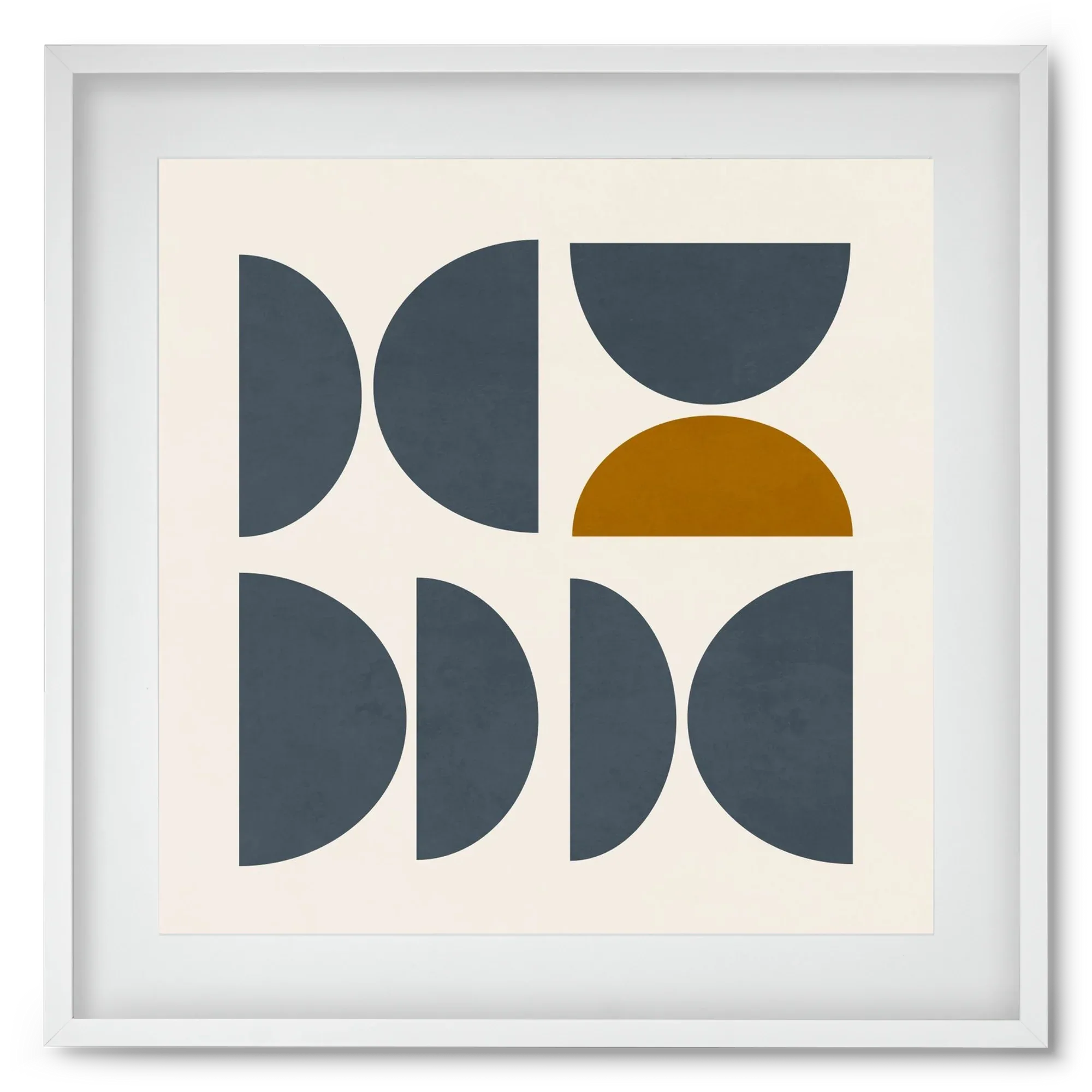 GEOMETRIC ART - BLUE I - artbridge