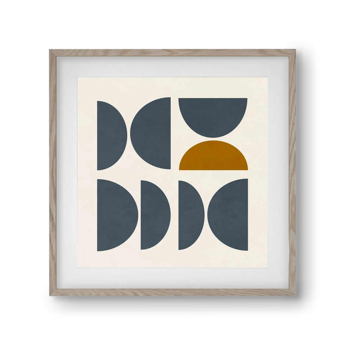 GEOMETRIC ART - BLUE I - artbridge
