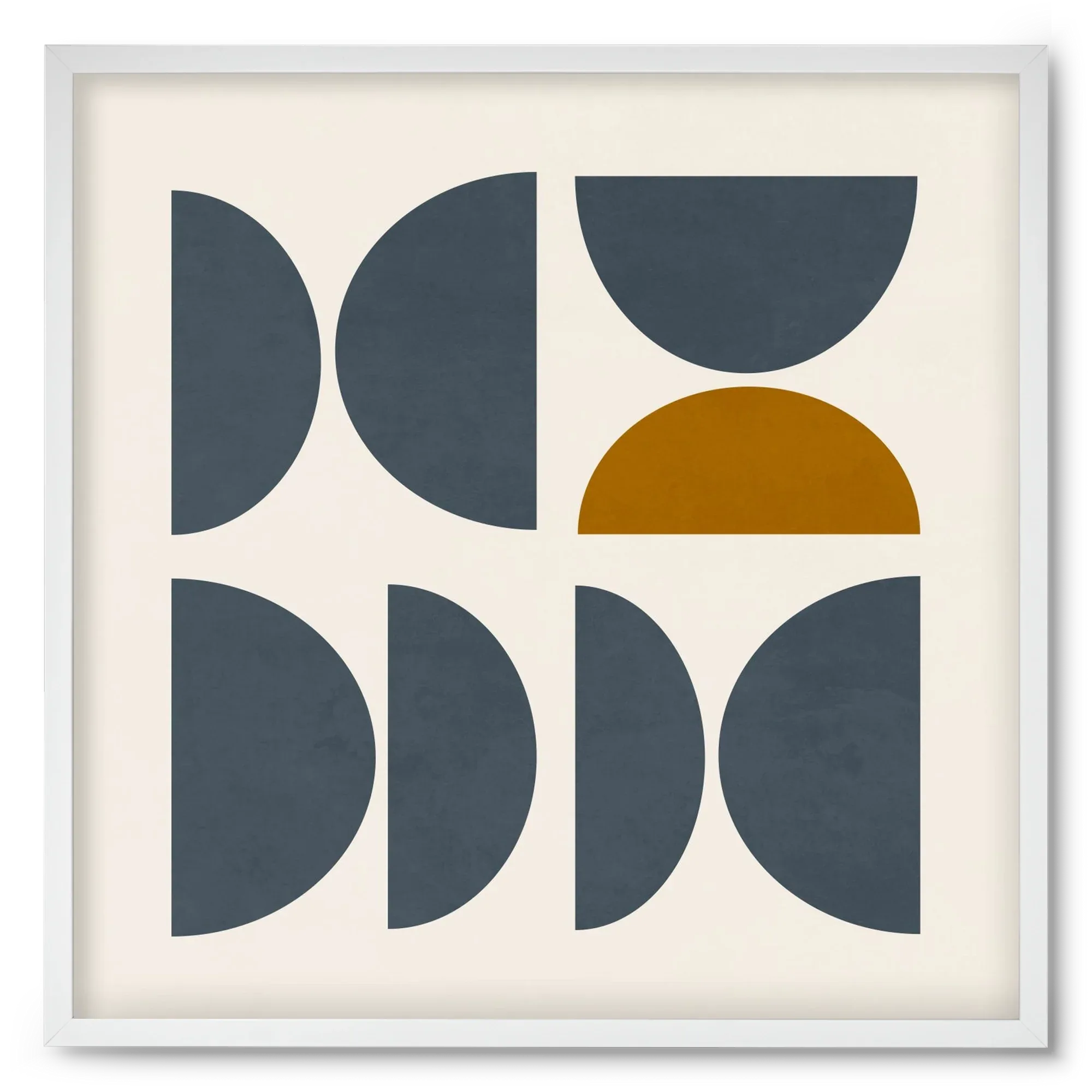 GEOMETRIC ART - BLUE I - artbridge