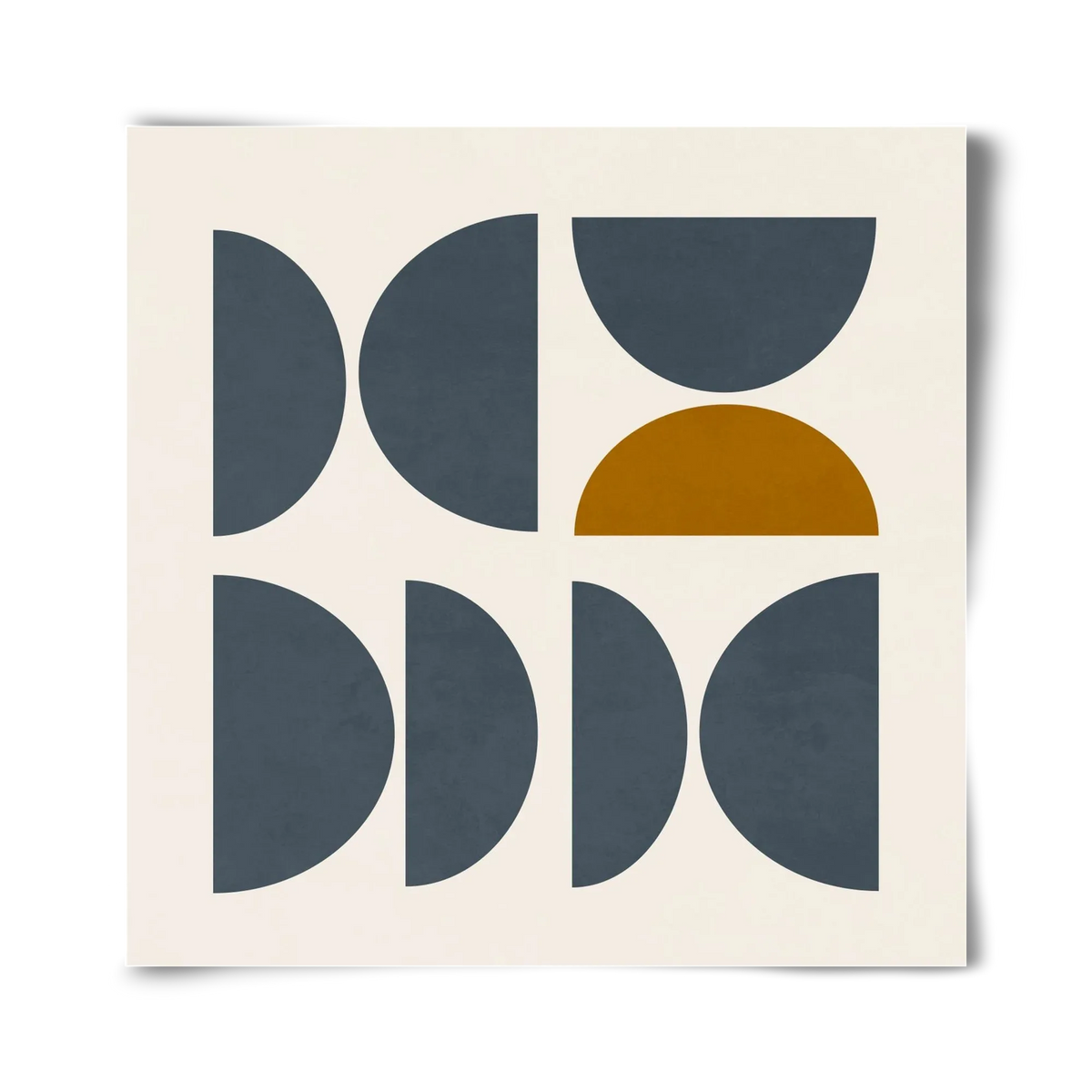GEOMETRIC ART - BLUE I - artbridge