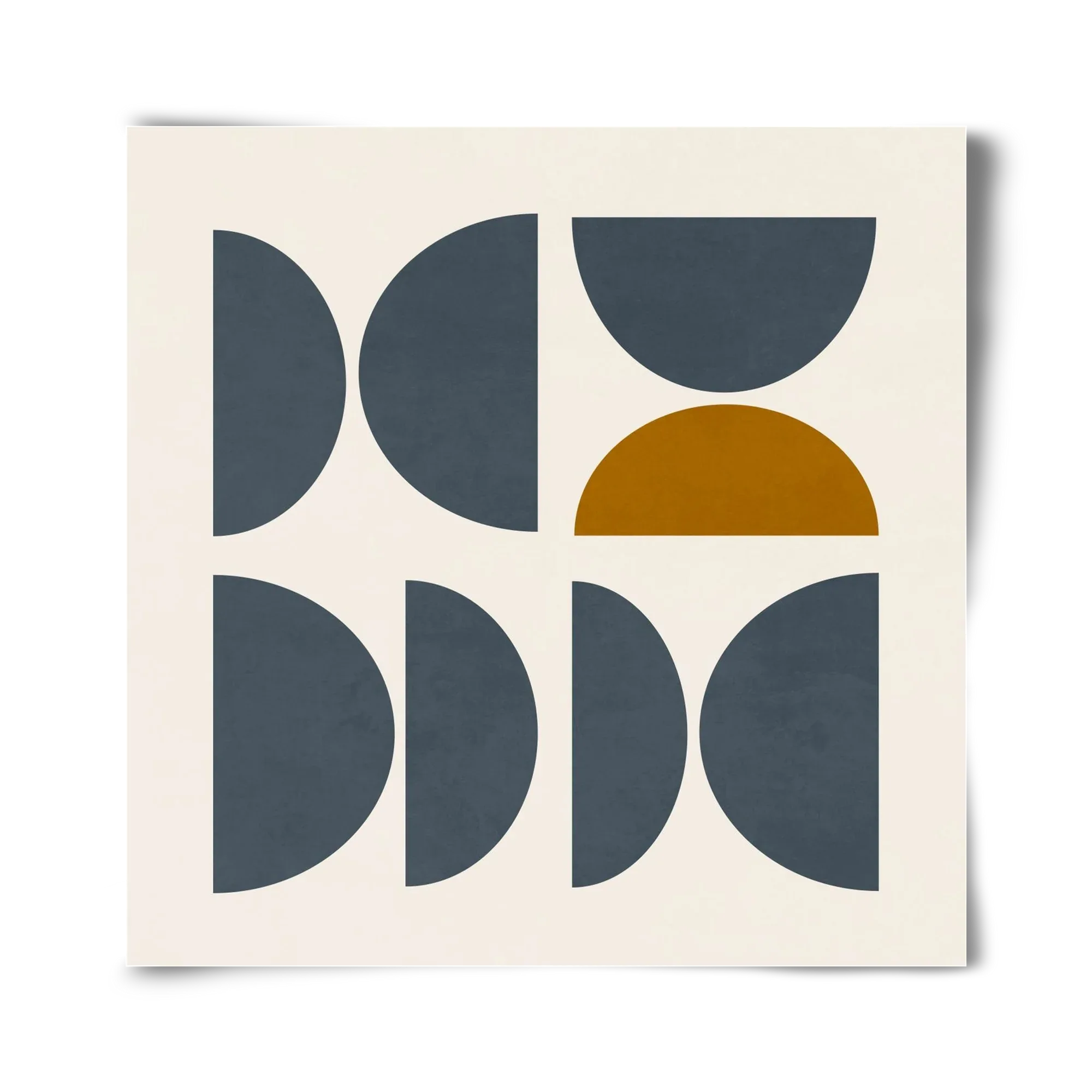 GEOMETRIC ART - BLUE I - artbridge