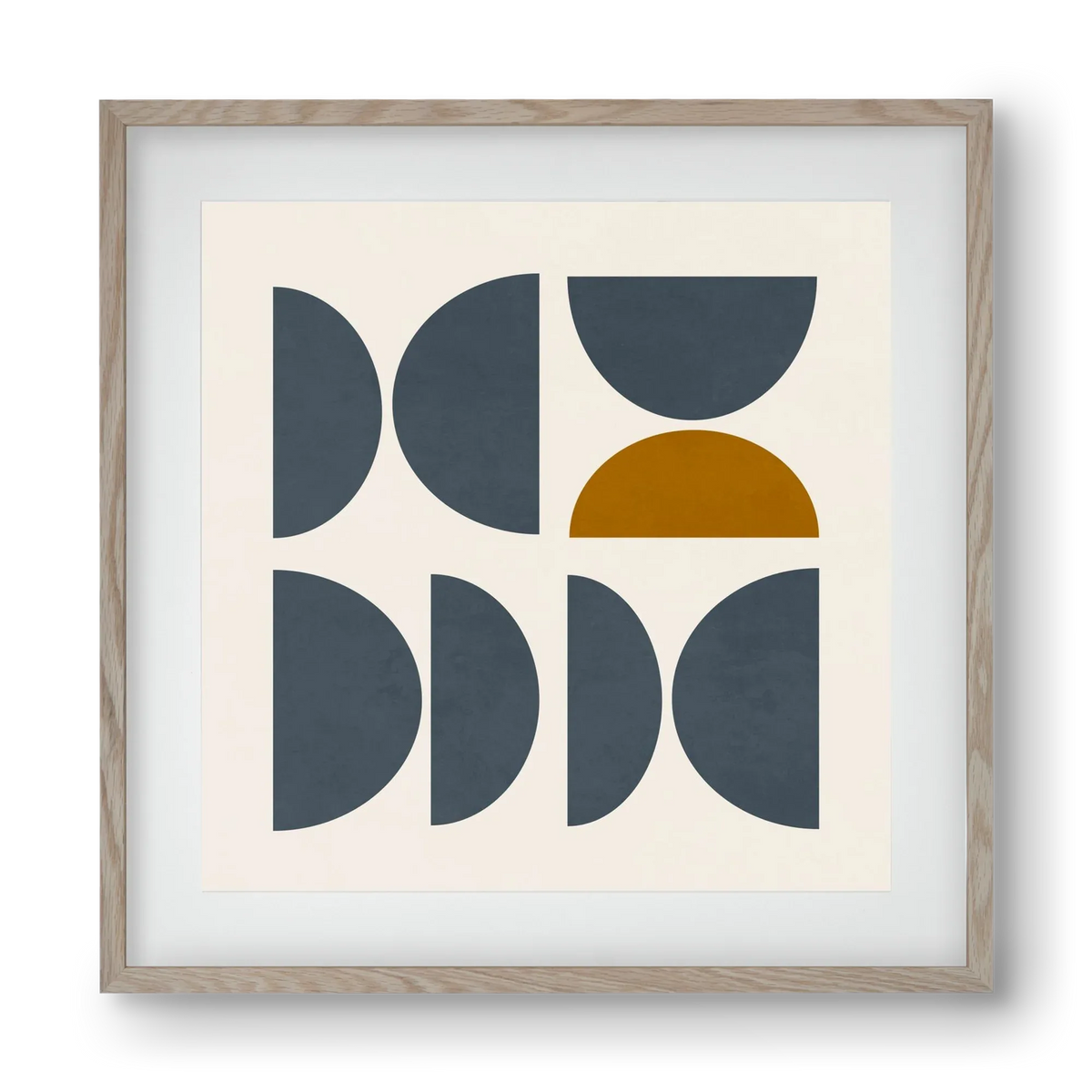 GEOMETRIC ART - BLUE I - artbridge