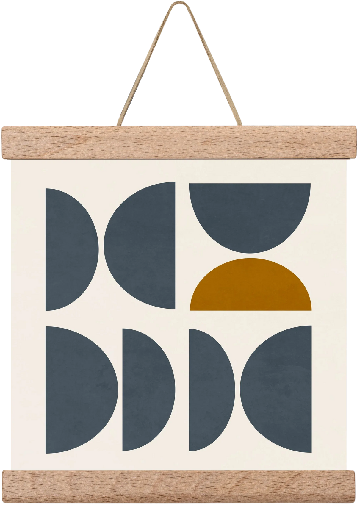 GEOMETRIC ART - BLUE I - artbridge