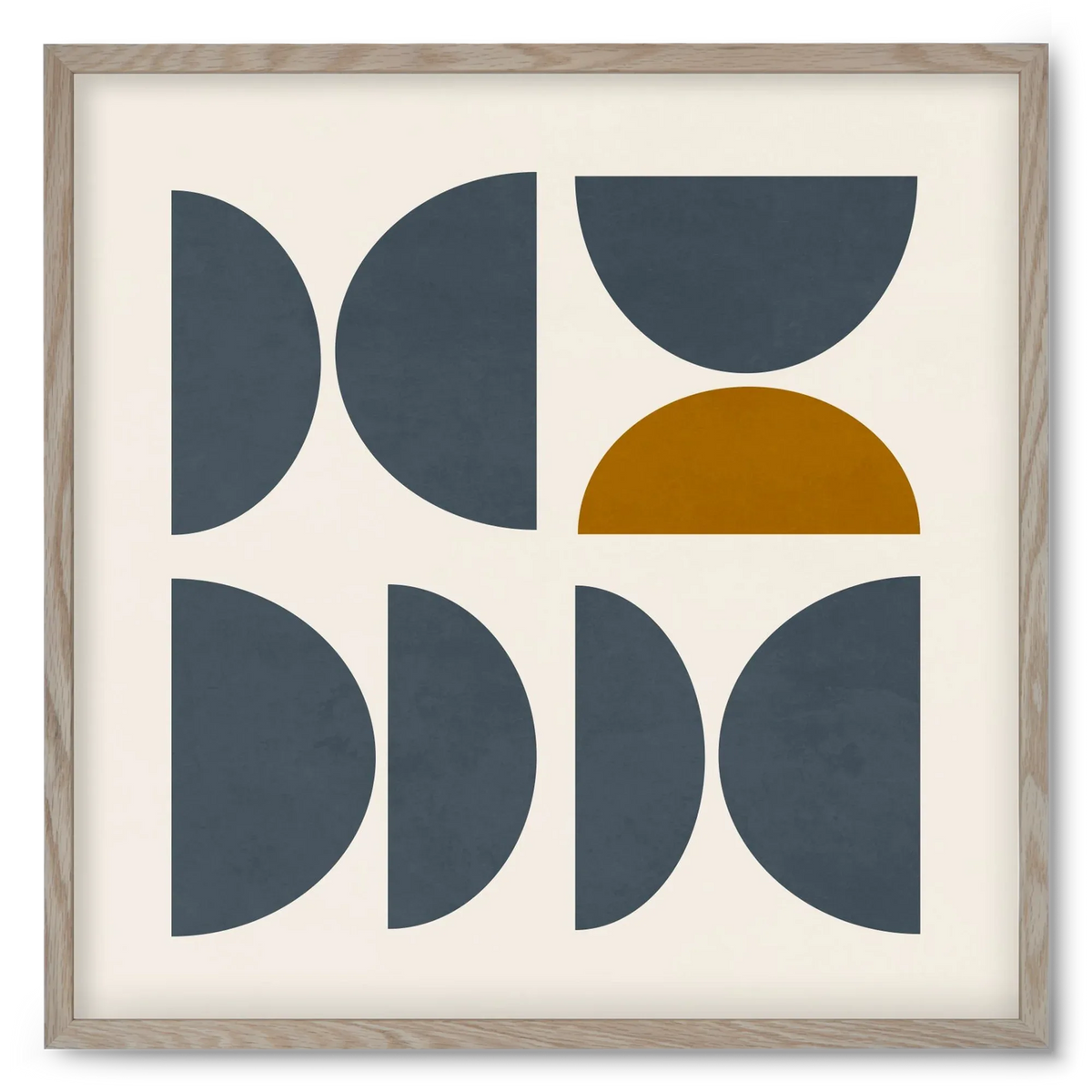 GEOMETRIC ART - BLUE I - artbridge