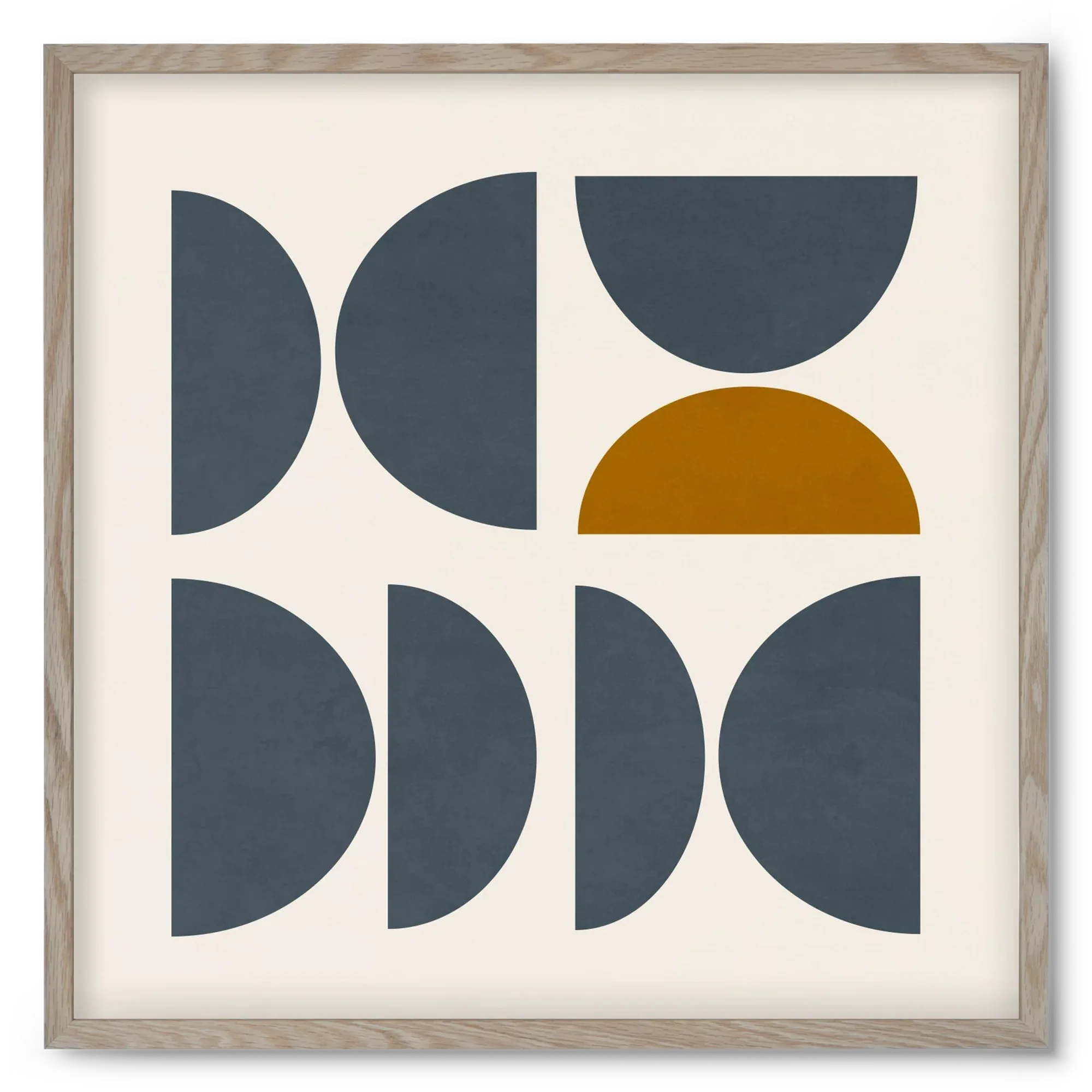 GEOMETRIC ART - BLUE I - artbridge