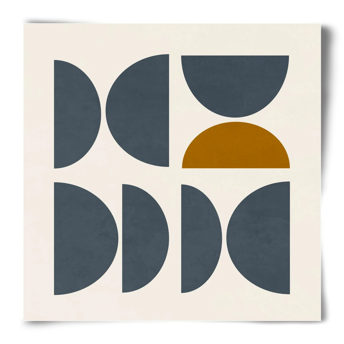 GEOMETRIC ART - BLUE I - artbridge