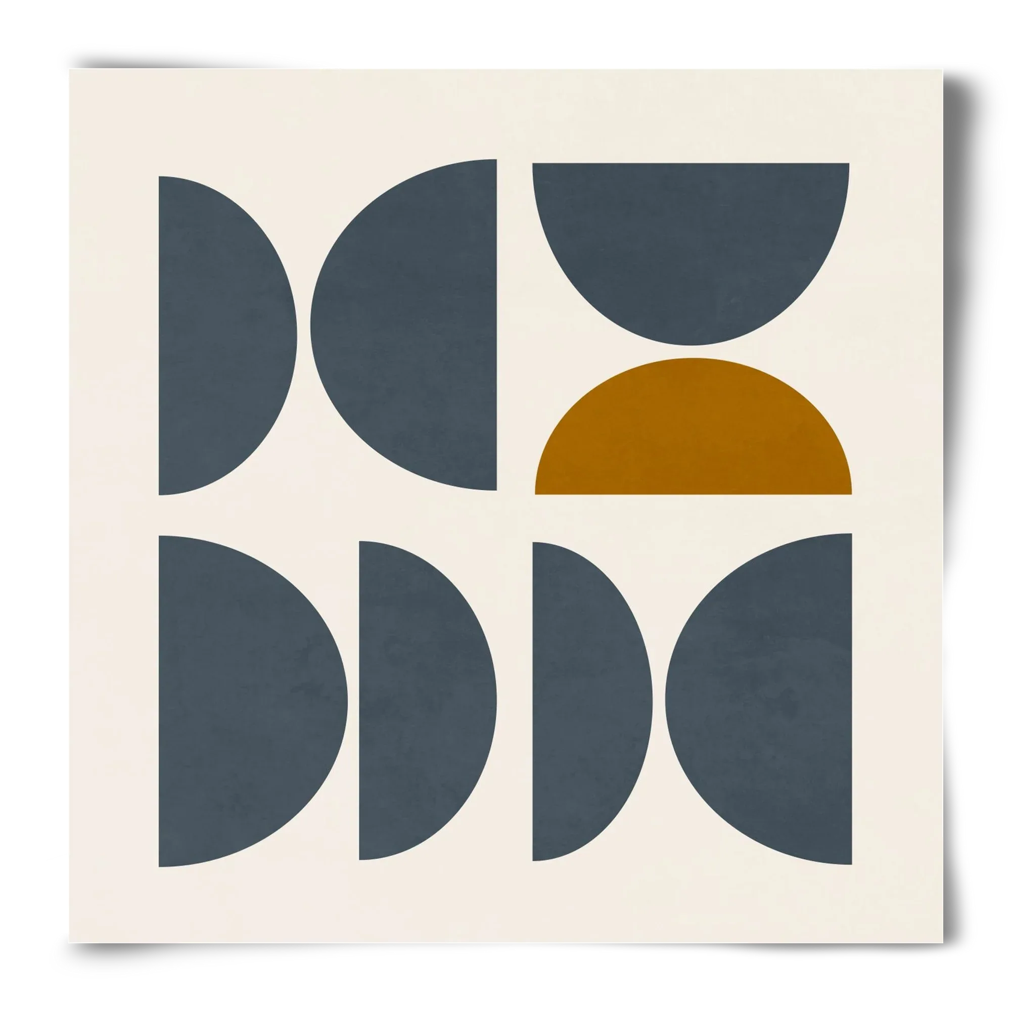 GEOMETRIC ART - BLUE I - artbridge