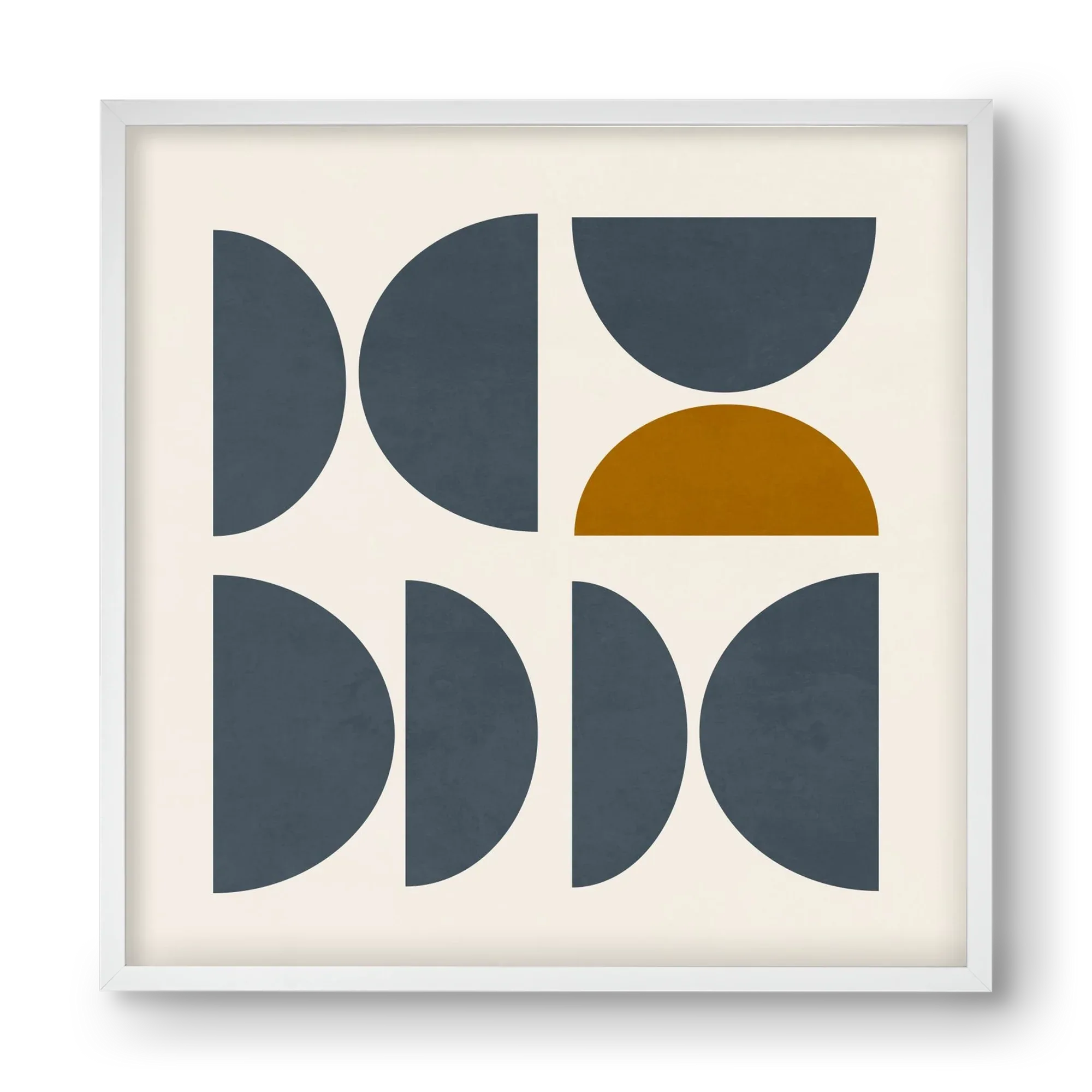 GEOMETRIC ART - BLUE I - artbridge