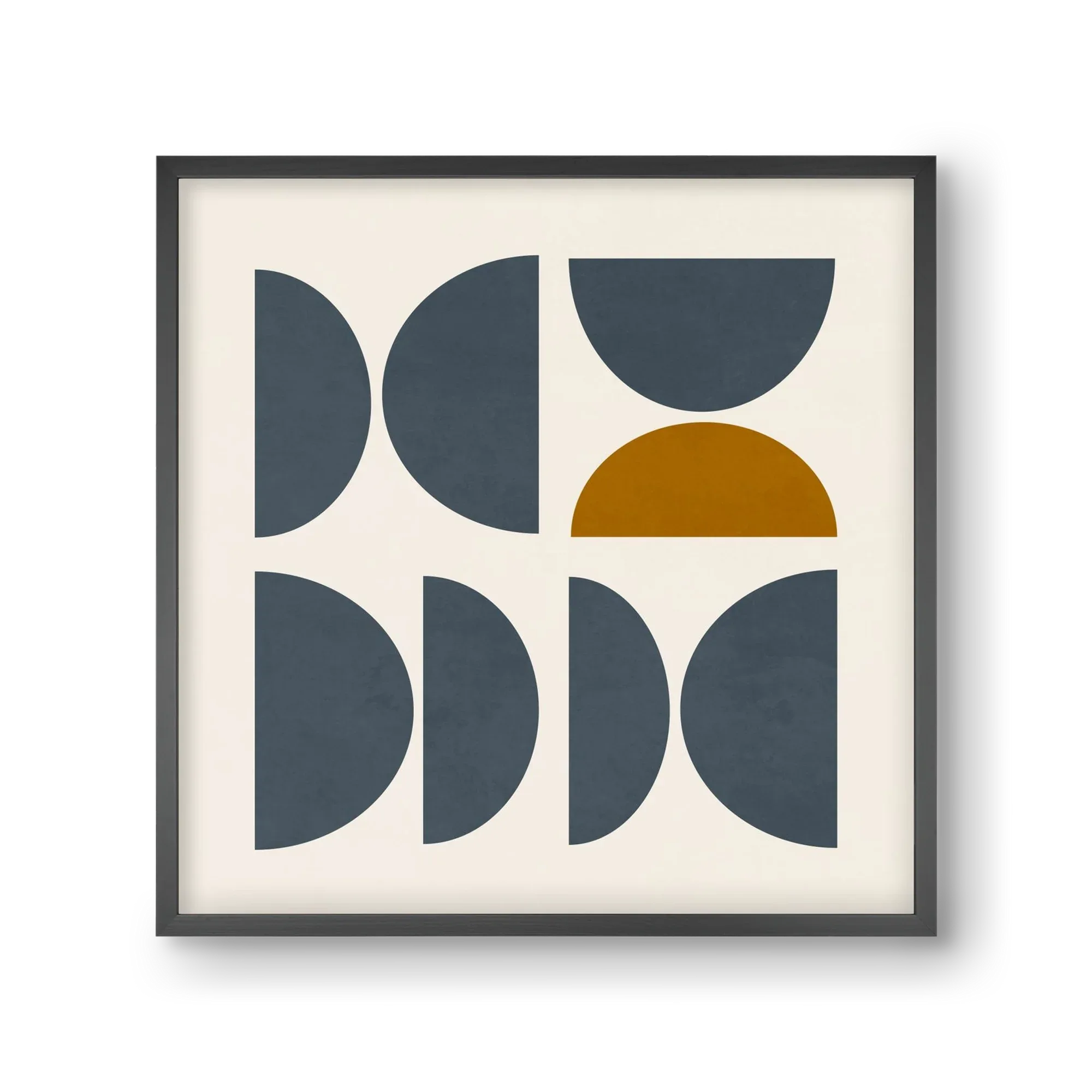 GEOMETRIC ART - BLUE I - artbridge