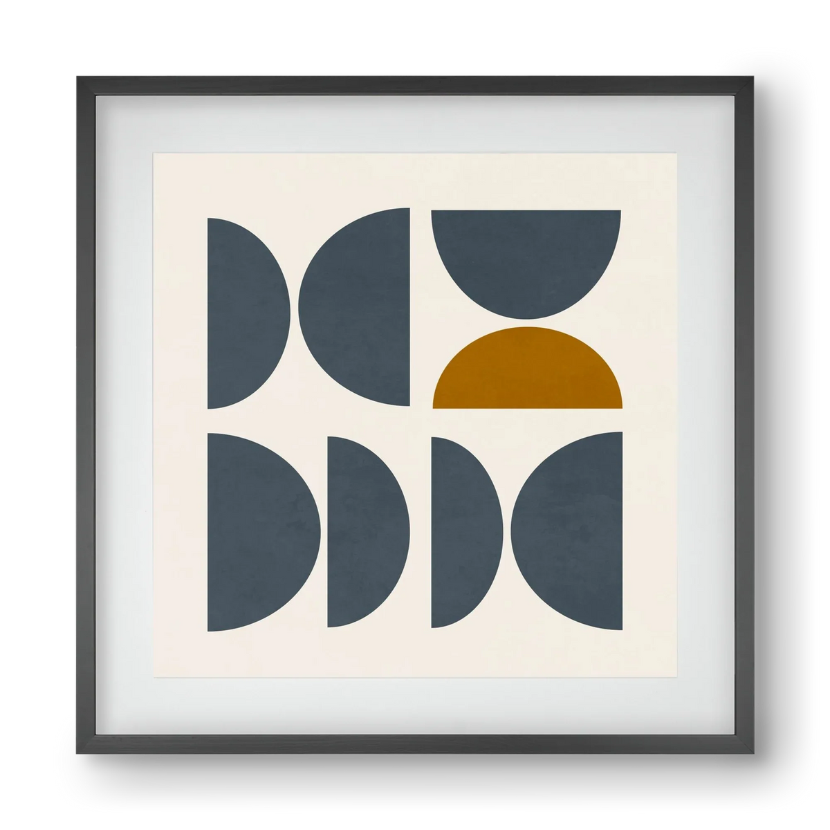 GEOMETRIC ART - BLUE I - artbridge
