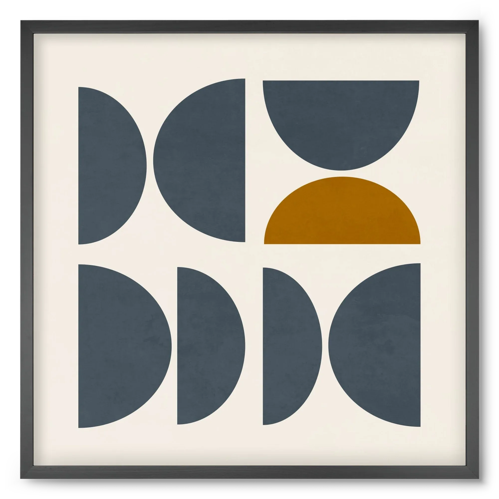 GEOMETRIC ART - BLUE I - artbridge