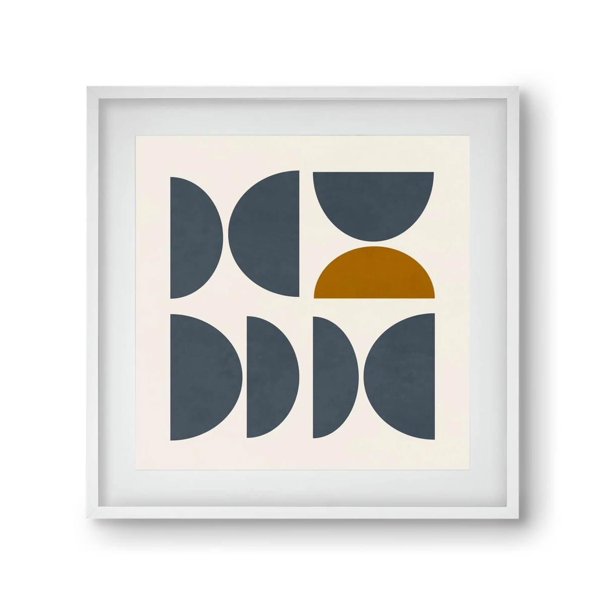 GEOMETRIC ART - BLUE I - artbridge