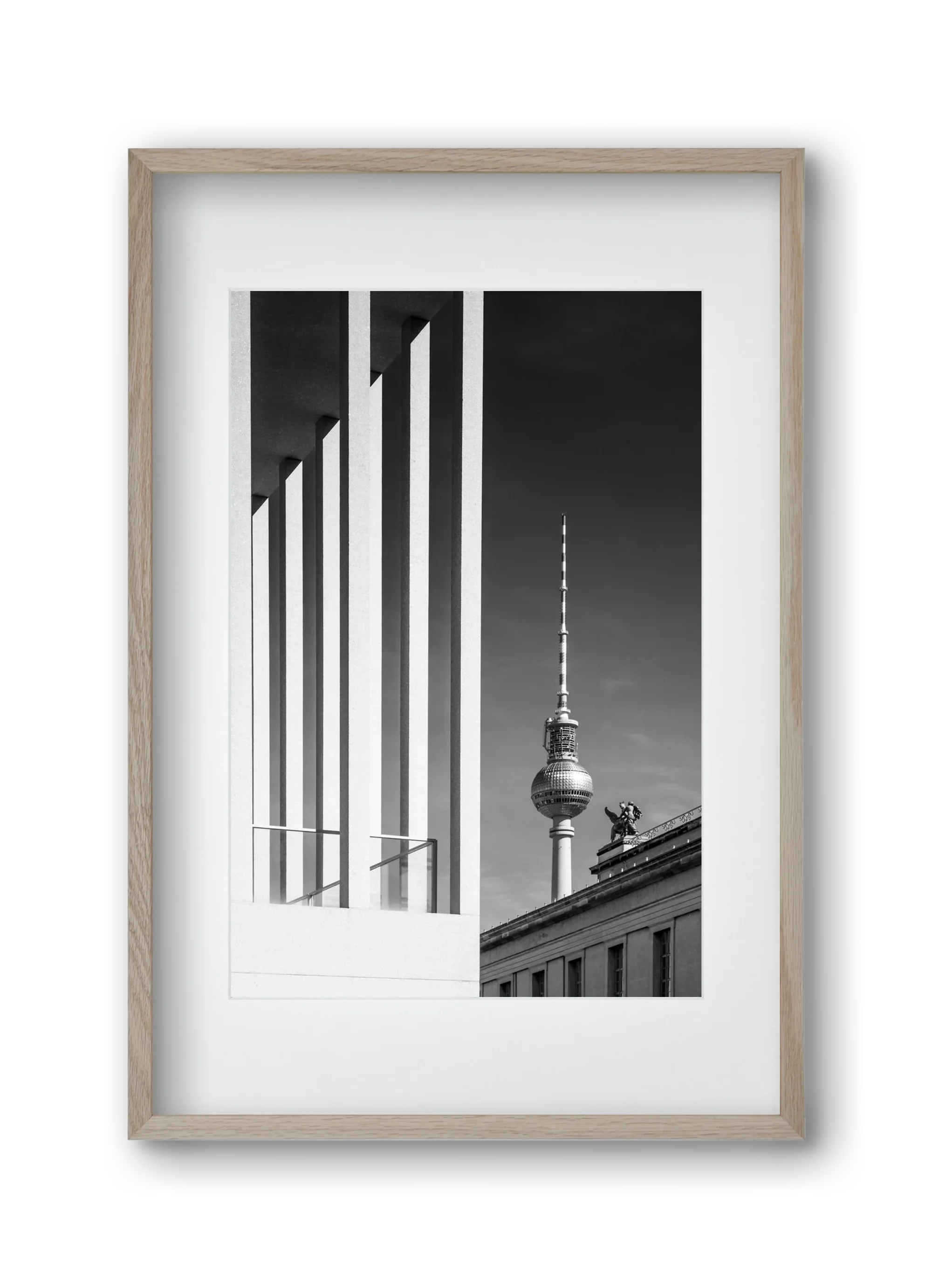 BERLIN Television Tower & Museum Island | Monochrome - artbridge