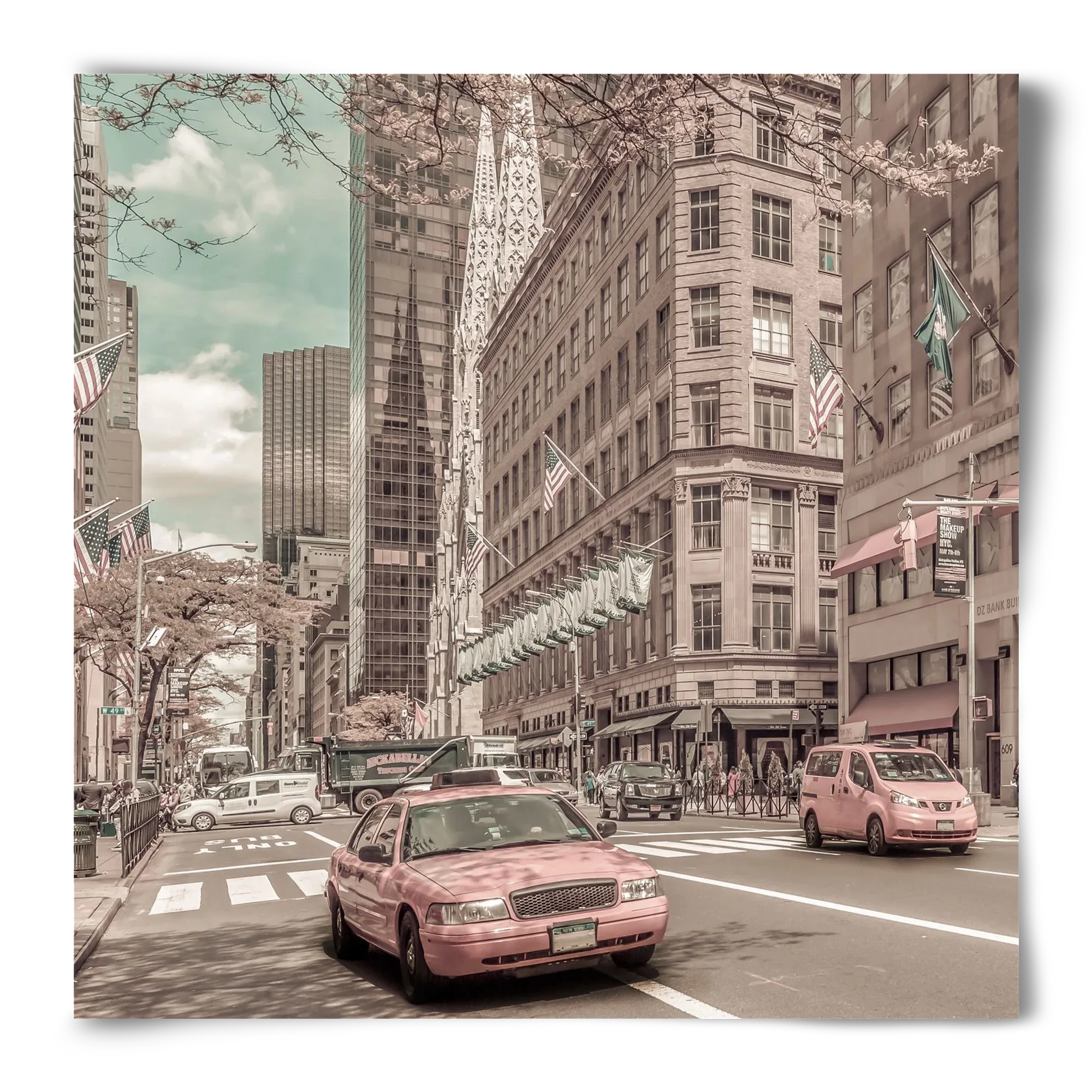 MANHATTAN 5th Avenue | urban vintage style - artbridge