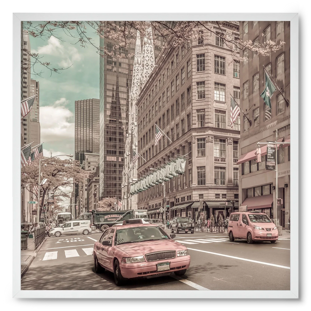 MANHATTAN 5th Avenue | urban vintage style - artbridge