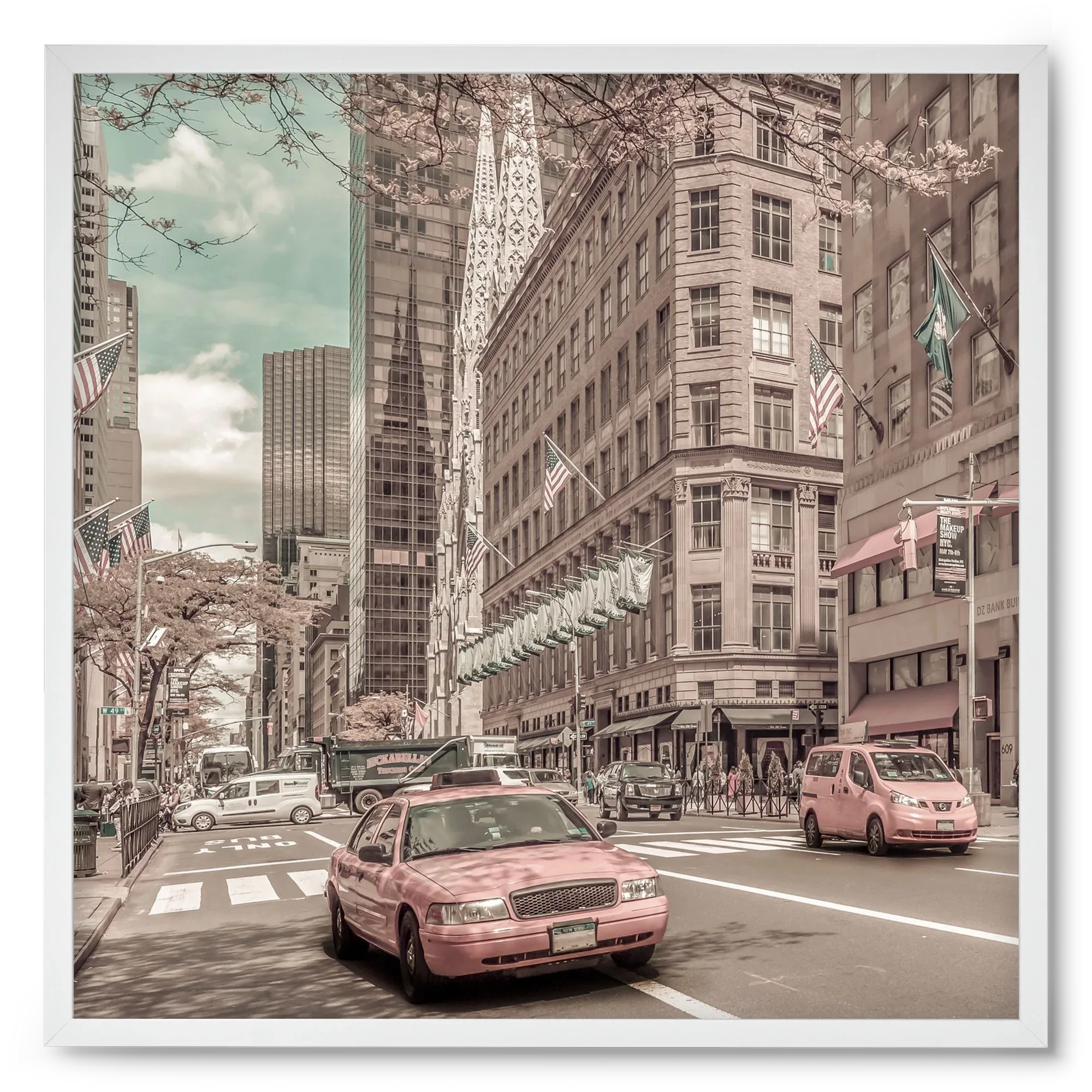 MANHATTAN 5th Avenue | urban vintage style - artbridge
