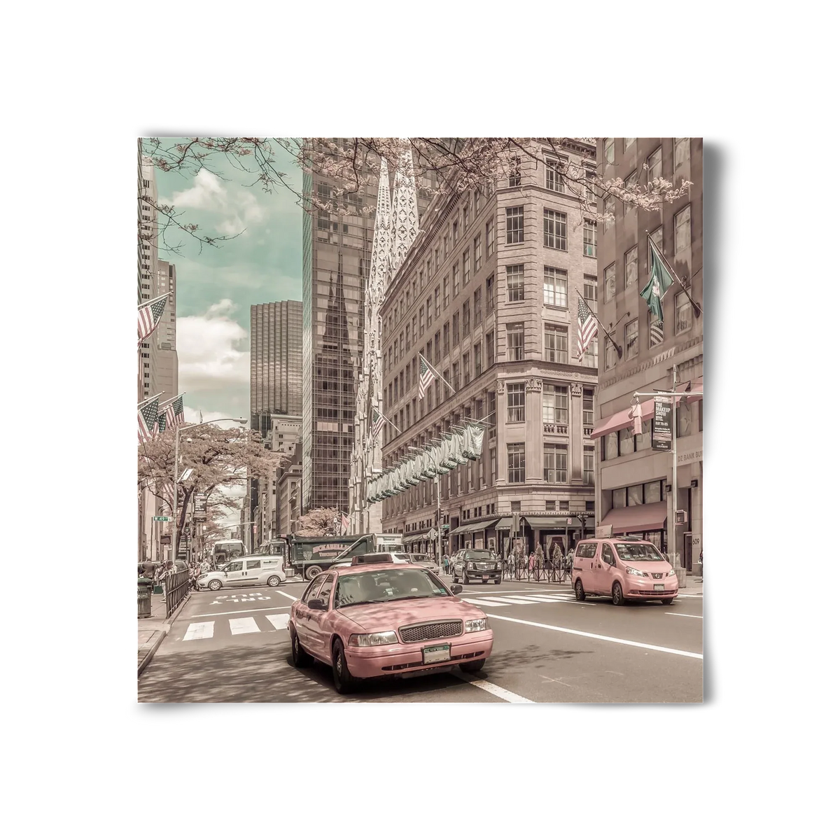 MANHATTAN 5th Avenue | urban vintage style - artbridge