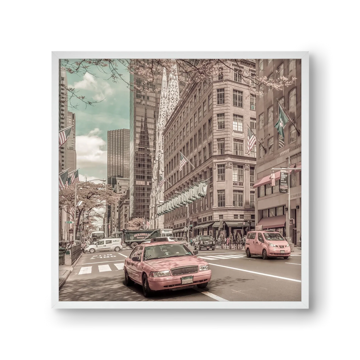 MANHATTAN 5th Avenue | urban vintage style - artbridge