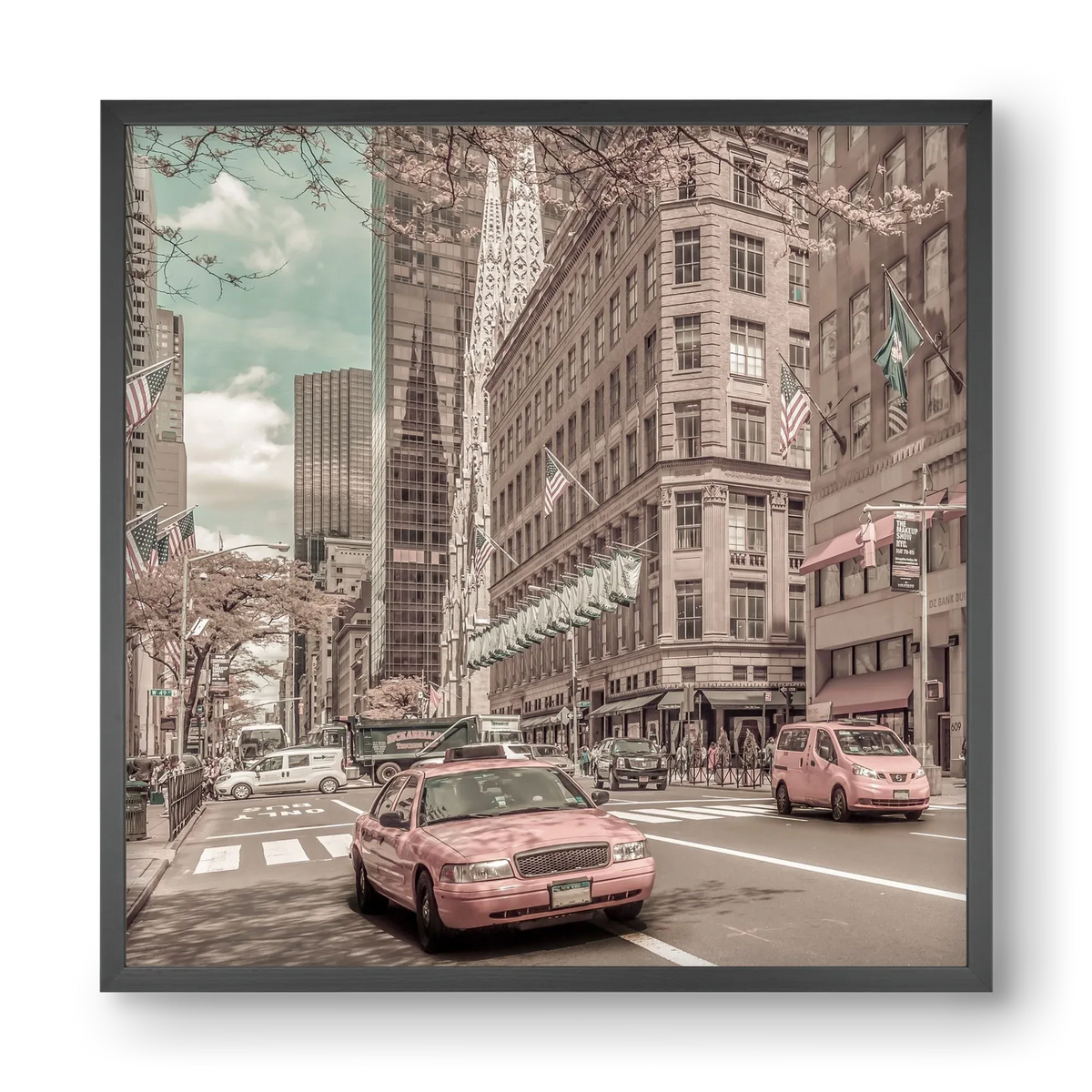 MANHATTAN 5th Avenue | urban vintage style - artbridge