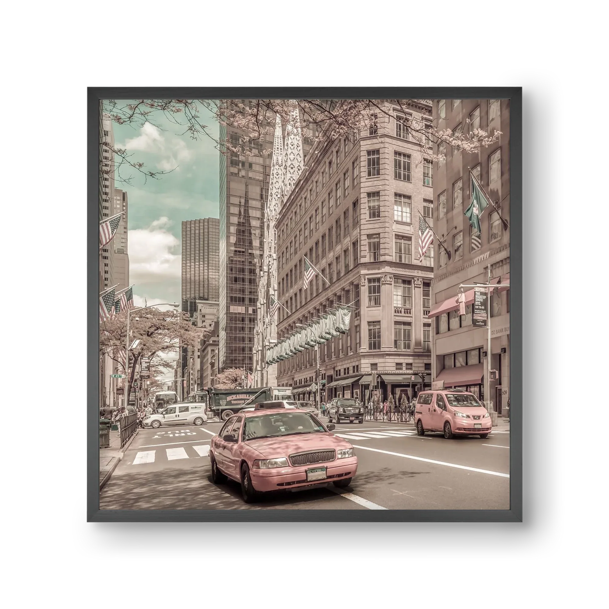 MANHATTAN 5th Avenue | urban vintage style - artbridge