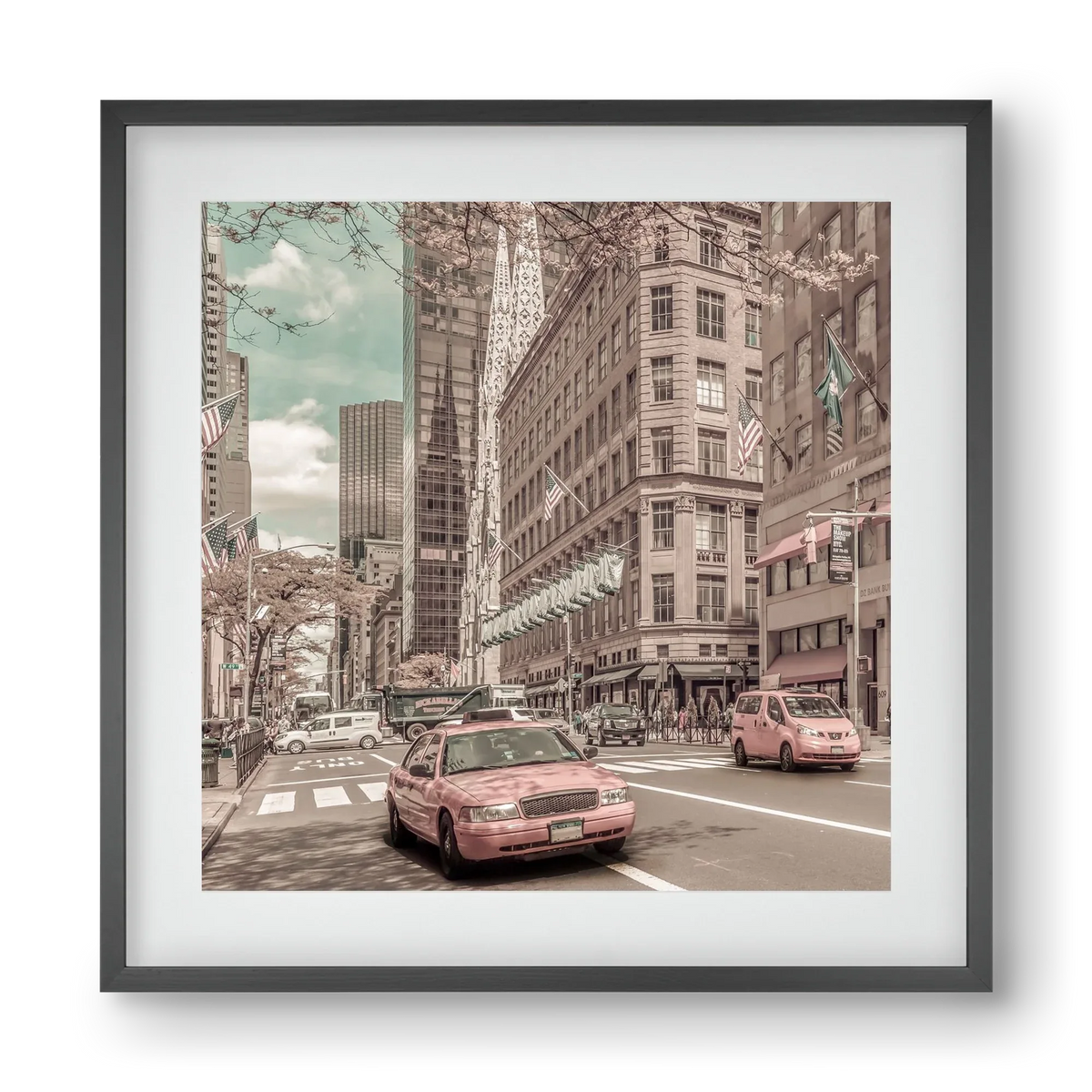 MANHATTAN 5th Avenue | urban vintage style - artbridge