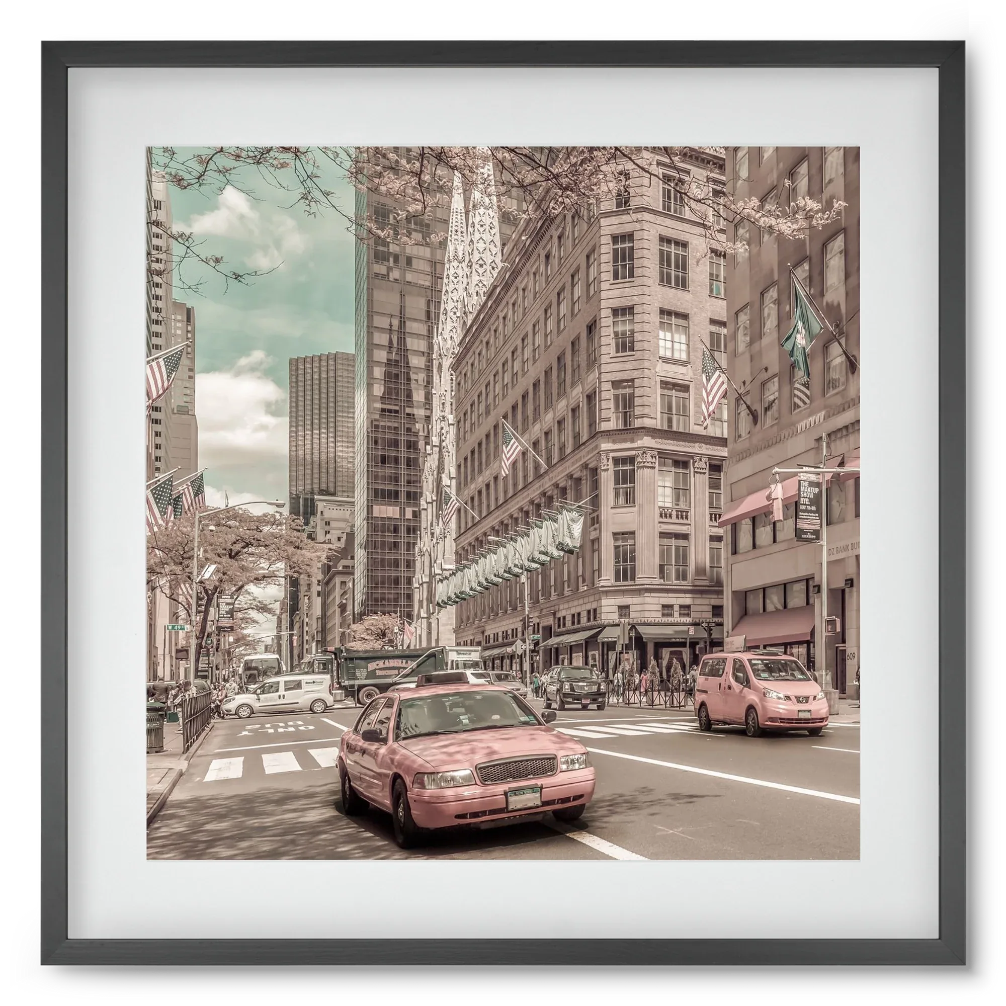 MANHATTAN 5th Avenue | urban vintage style - artbridge