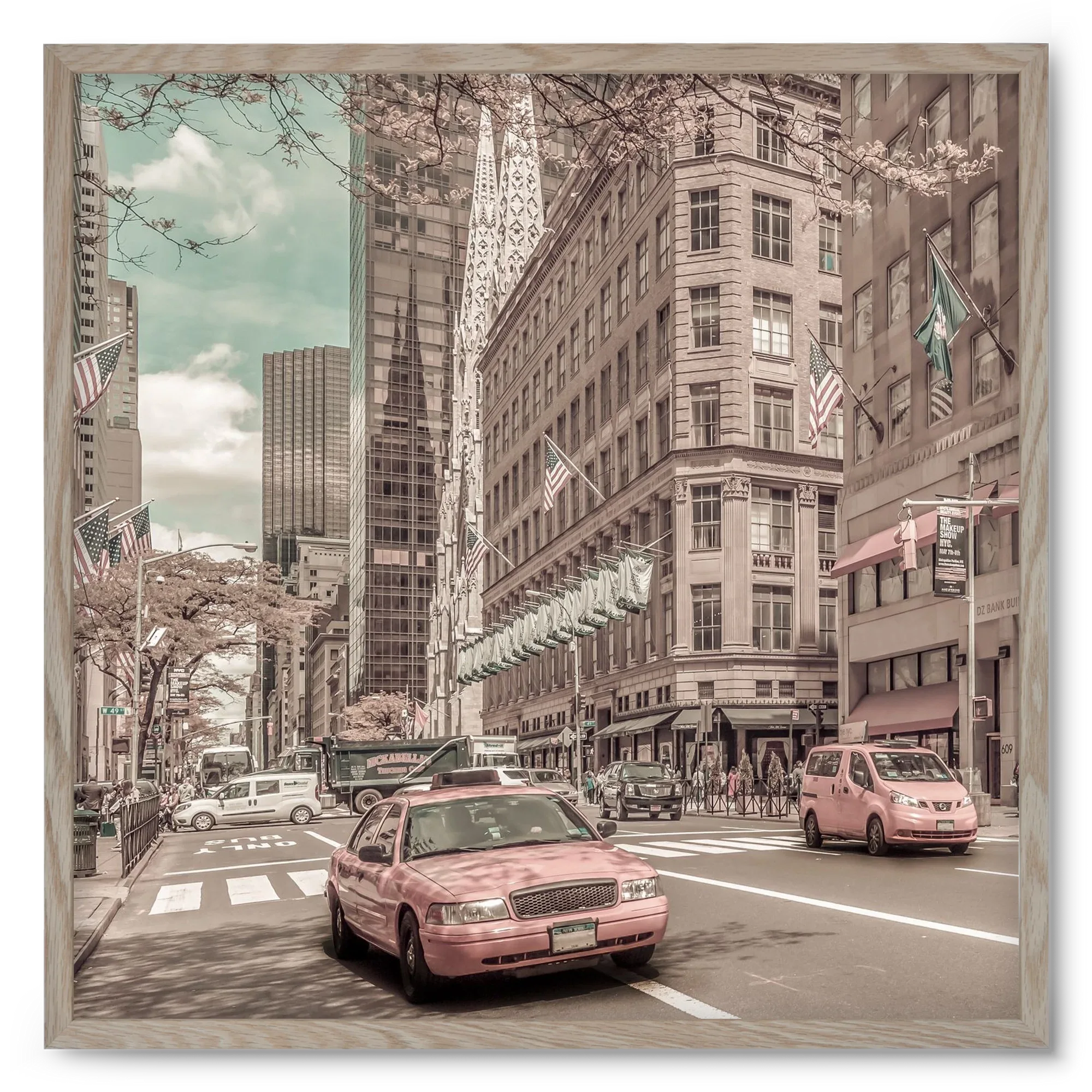 MANHATTAN 5th Avenue | urban vintage style - artbridge