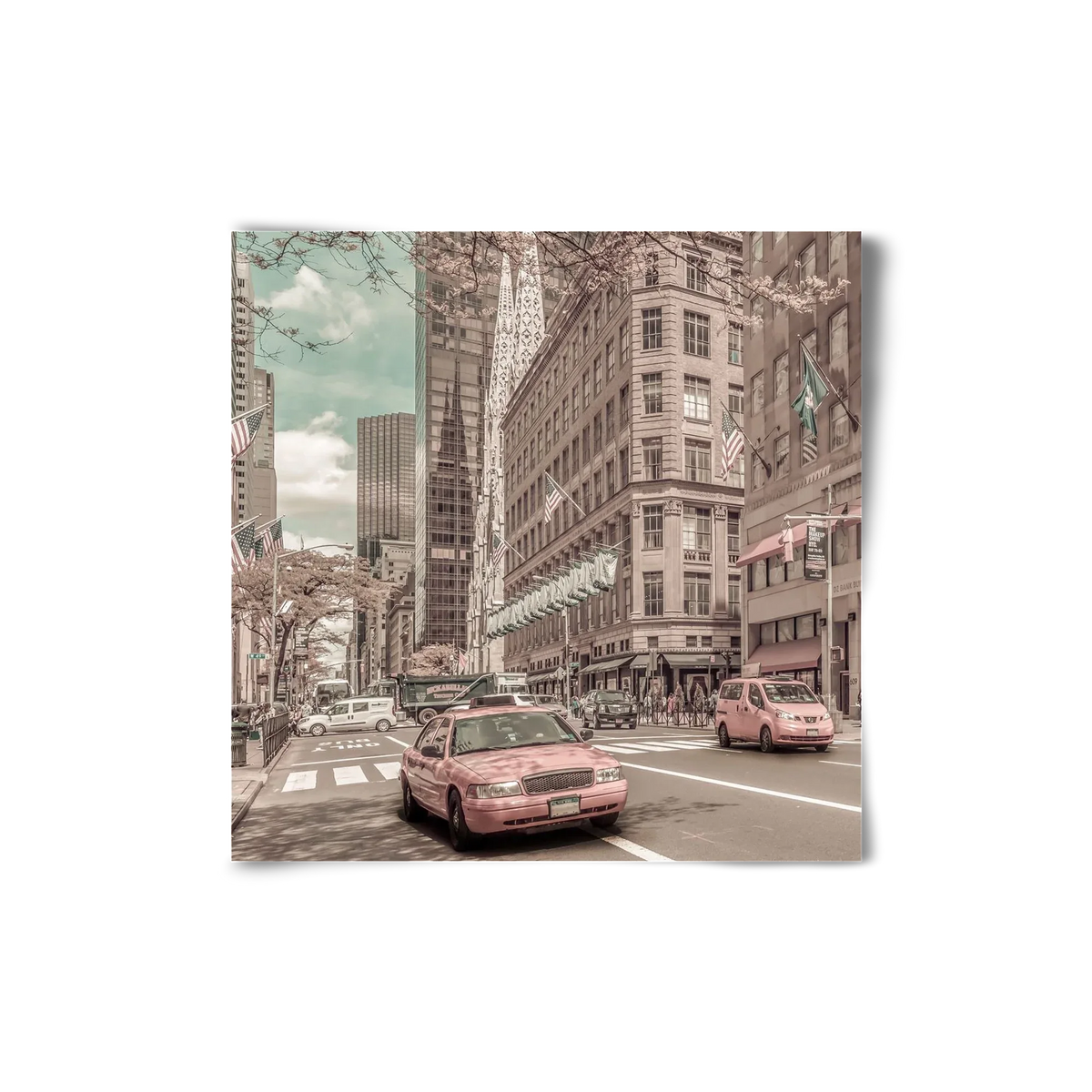 MANHATTAN 5th Avenue | urban vintage style - artbridge