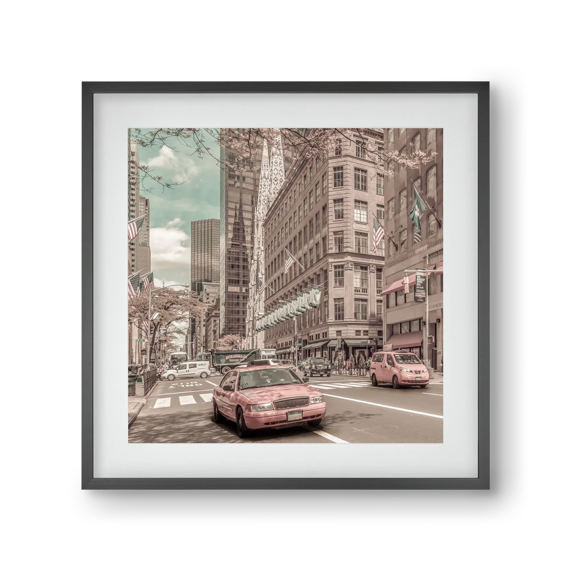 MANHATTAN 5th Avenue | urban vintage style - artbridge