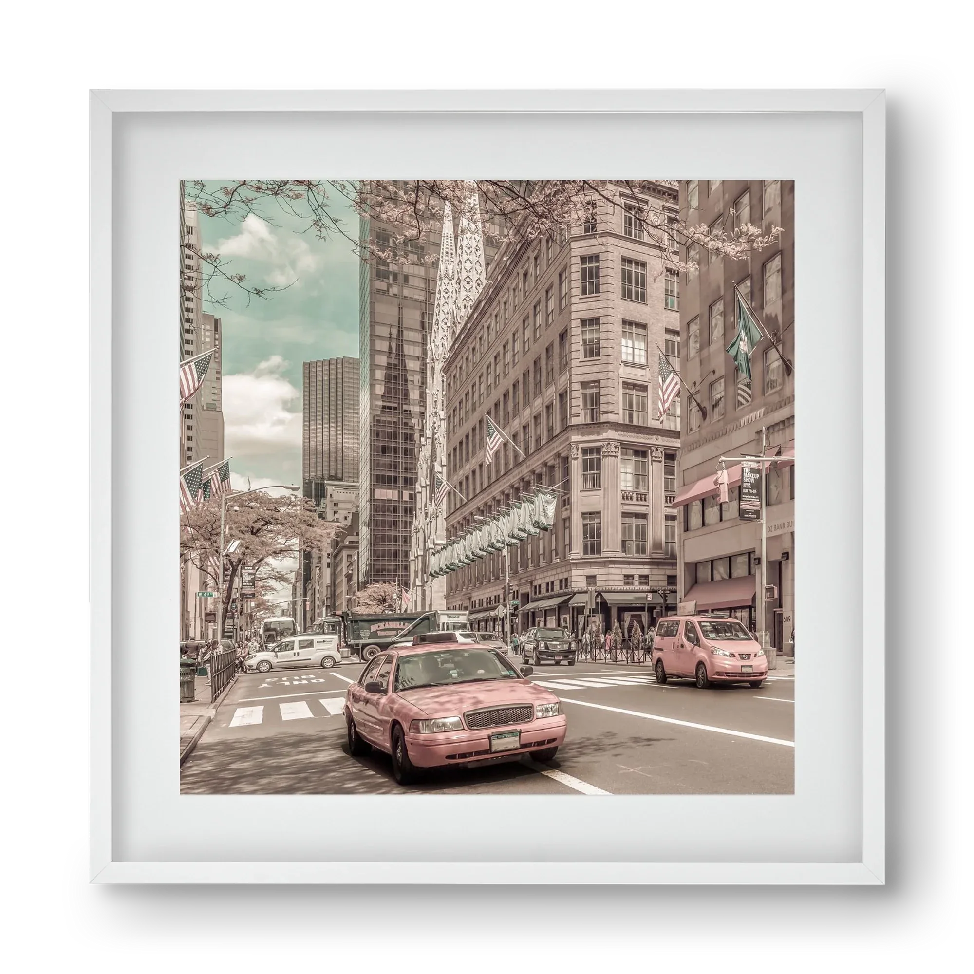 MANHATTAN 5th Avenue | urban vintage style - artbridge