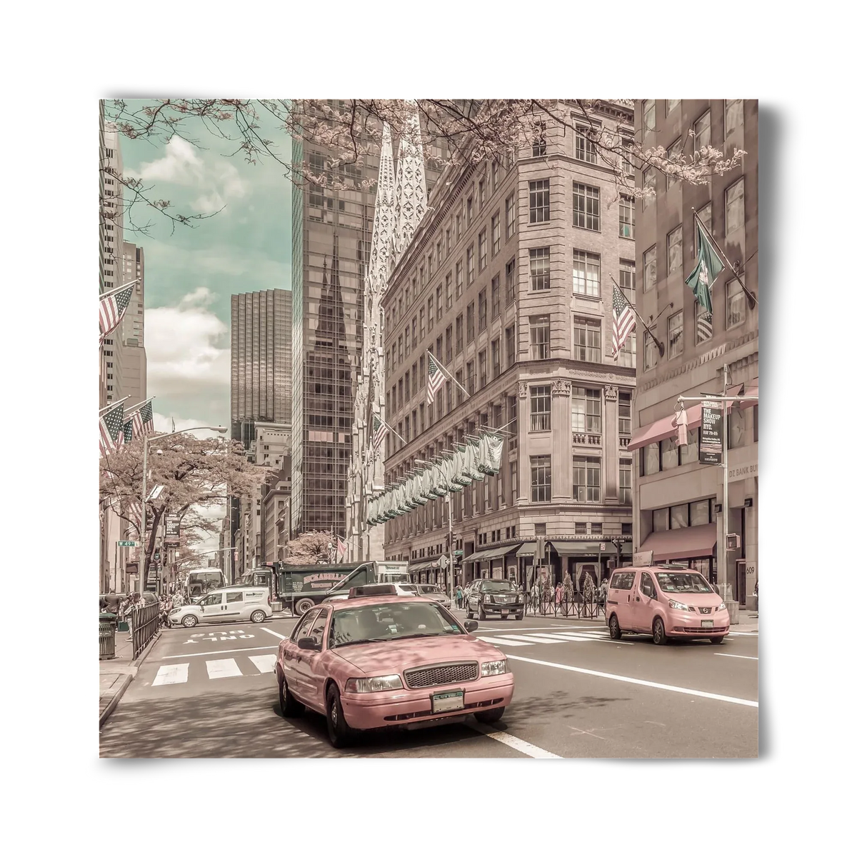 MANHATTAN 5th Avenue | urban vintage style - artbridge