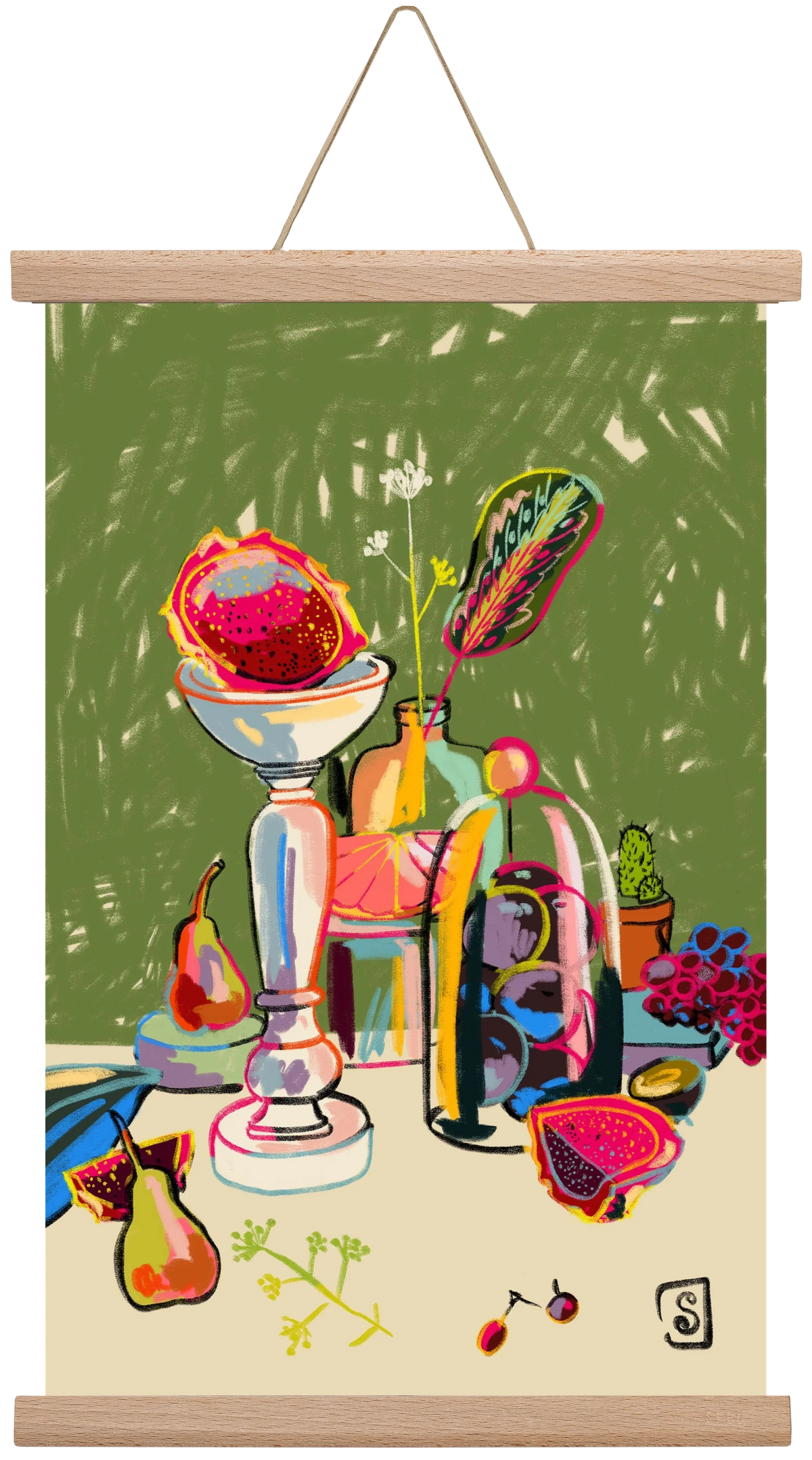 STILL LIFE WITH DRAGON FRUIT - artbridge