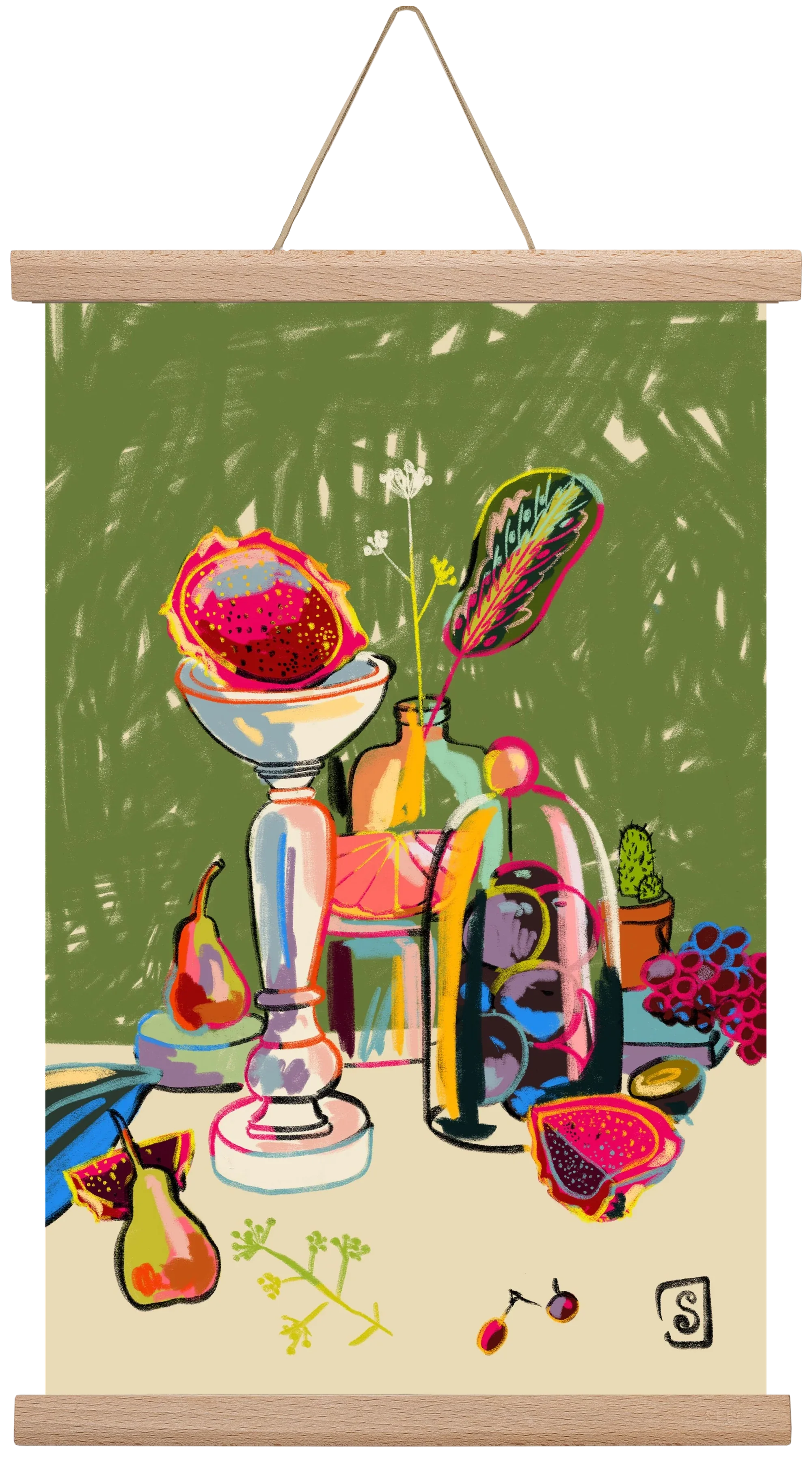 STILL LIFE WITH DRAGON FRUIT - artbridge