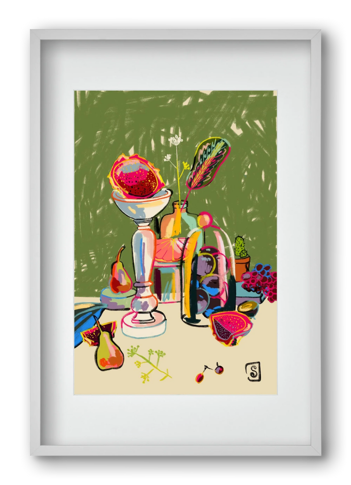 STILL LIFE WITH DRAGON FRUIT - artbridge