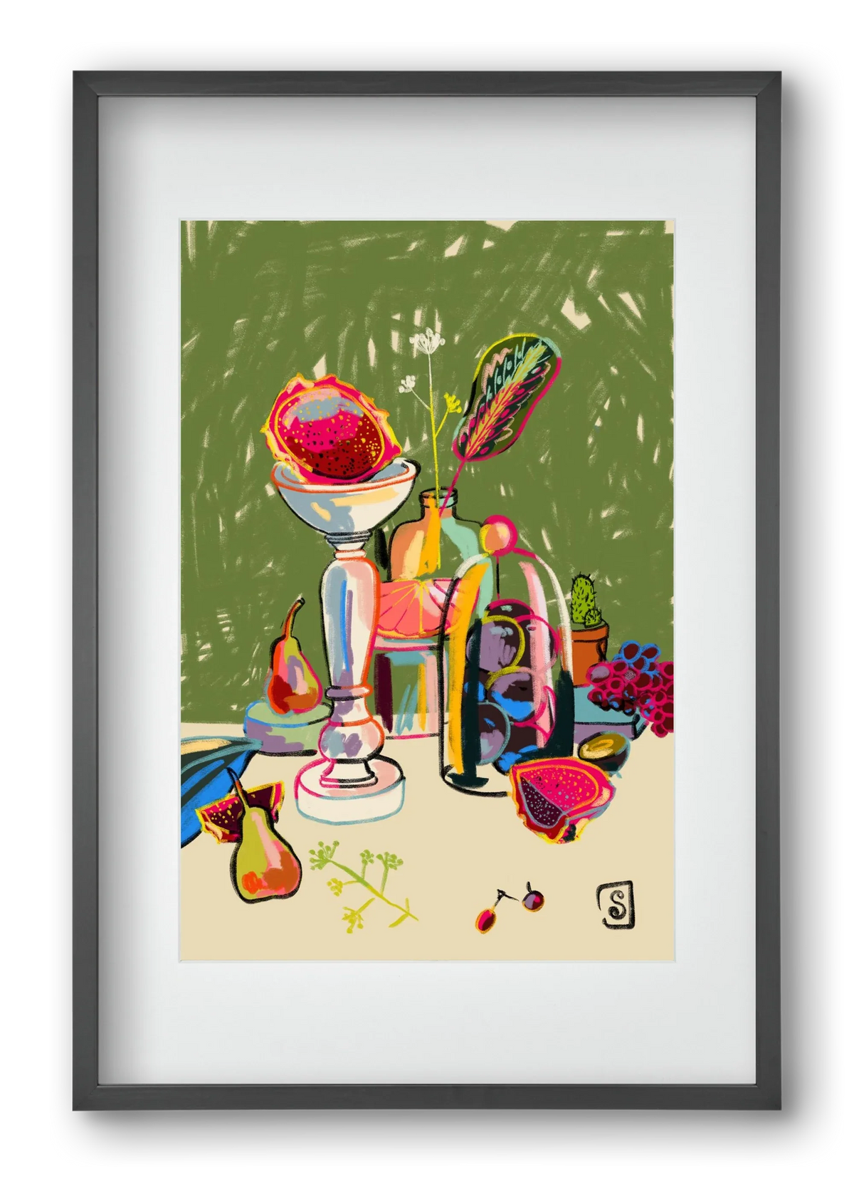STILL LIFE WITH DRAGON FRUIT - artbridge