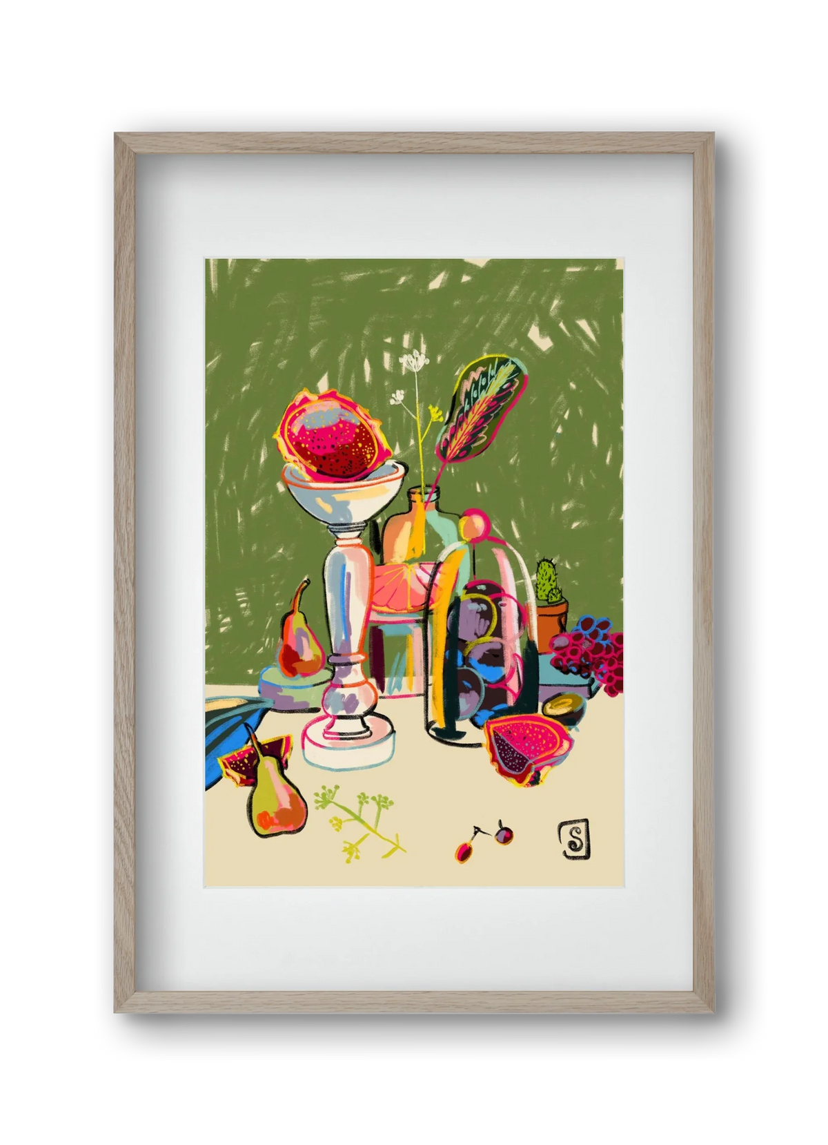 STILL LIFE WITH DRAGON FRUIT - artbridge