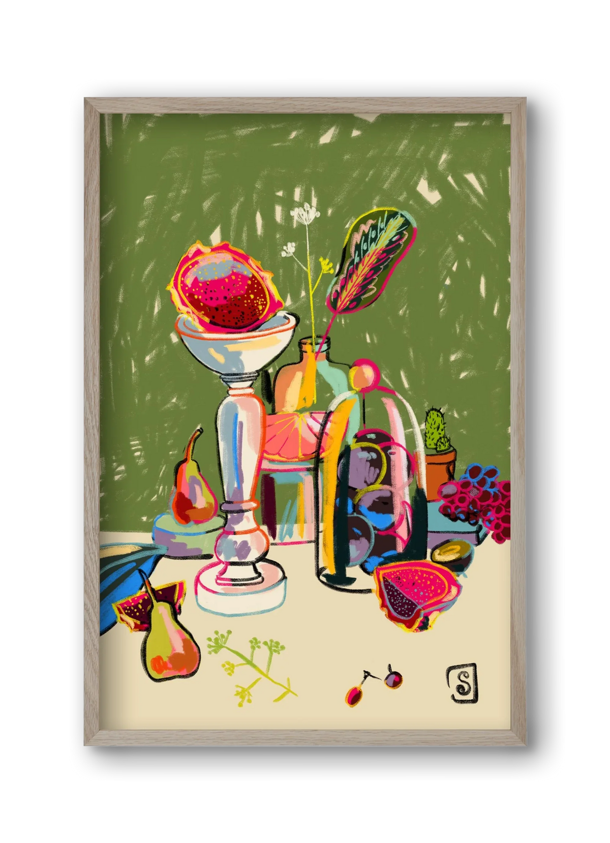 STILL LIFE WITH DRAGON FRUIT - artbridge
