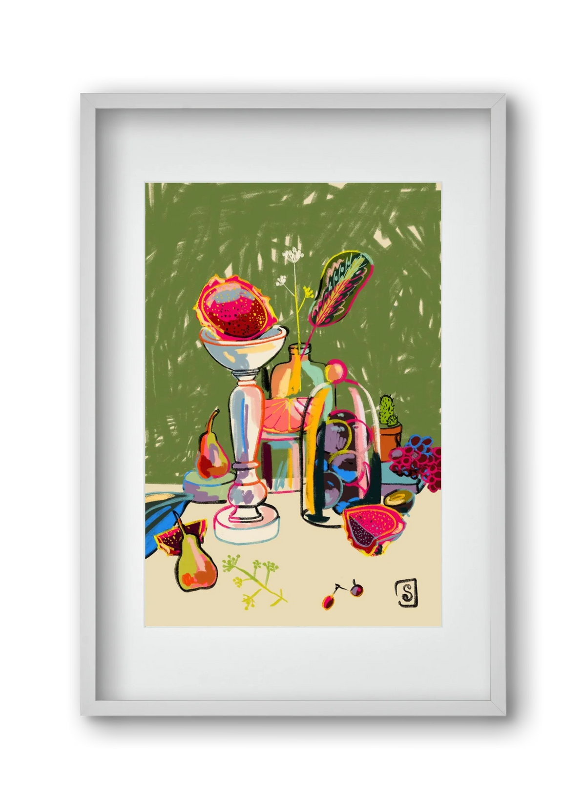 STILL LIFE WITH DRAGON FRUIT - artbridge