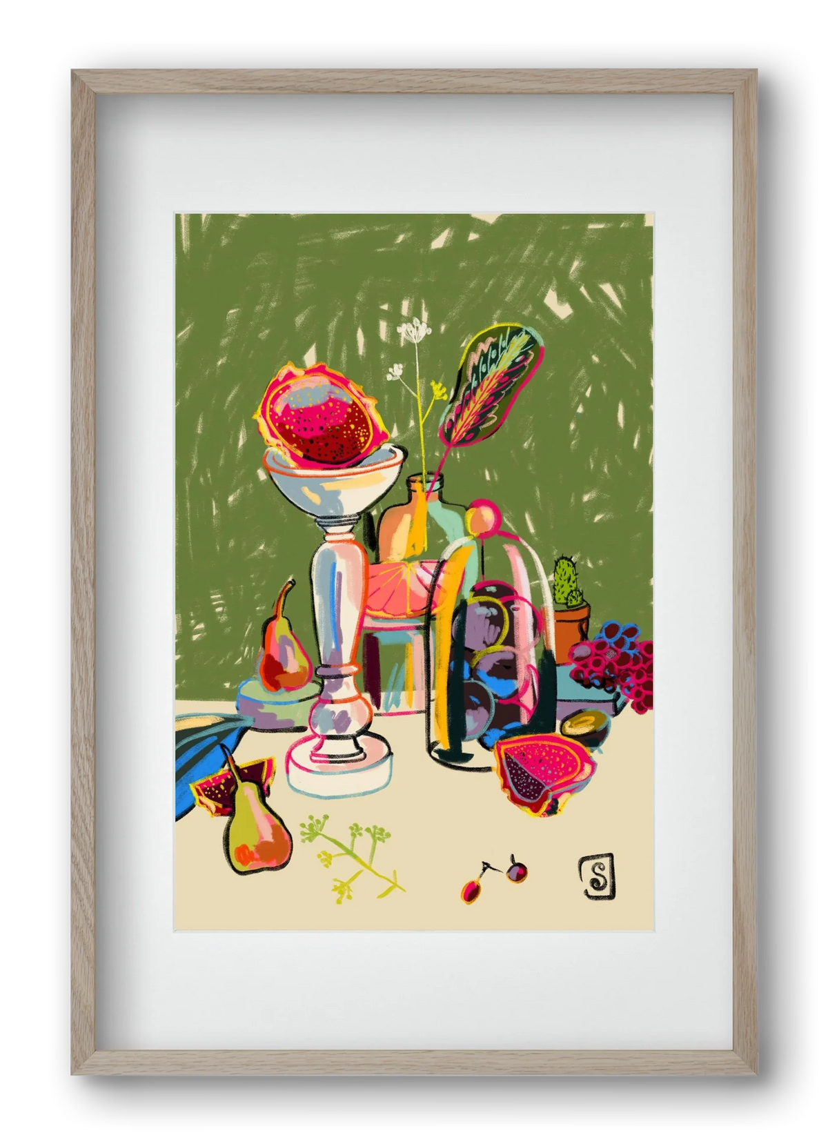 STILL LIFE WITH DRAGON FRUIT - artbridge