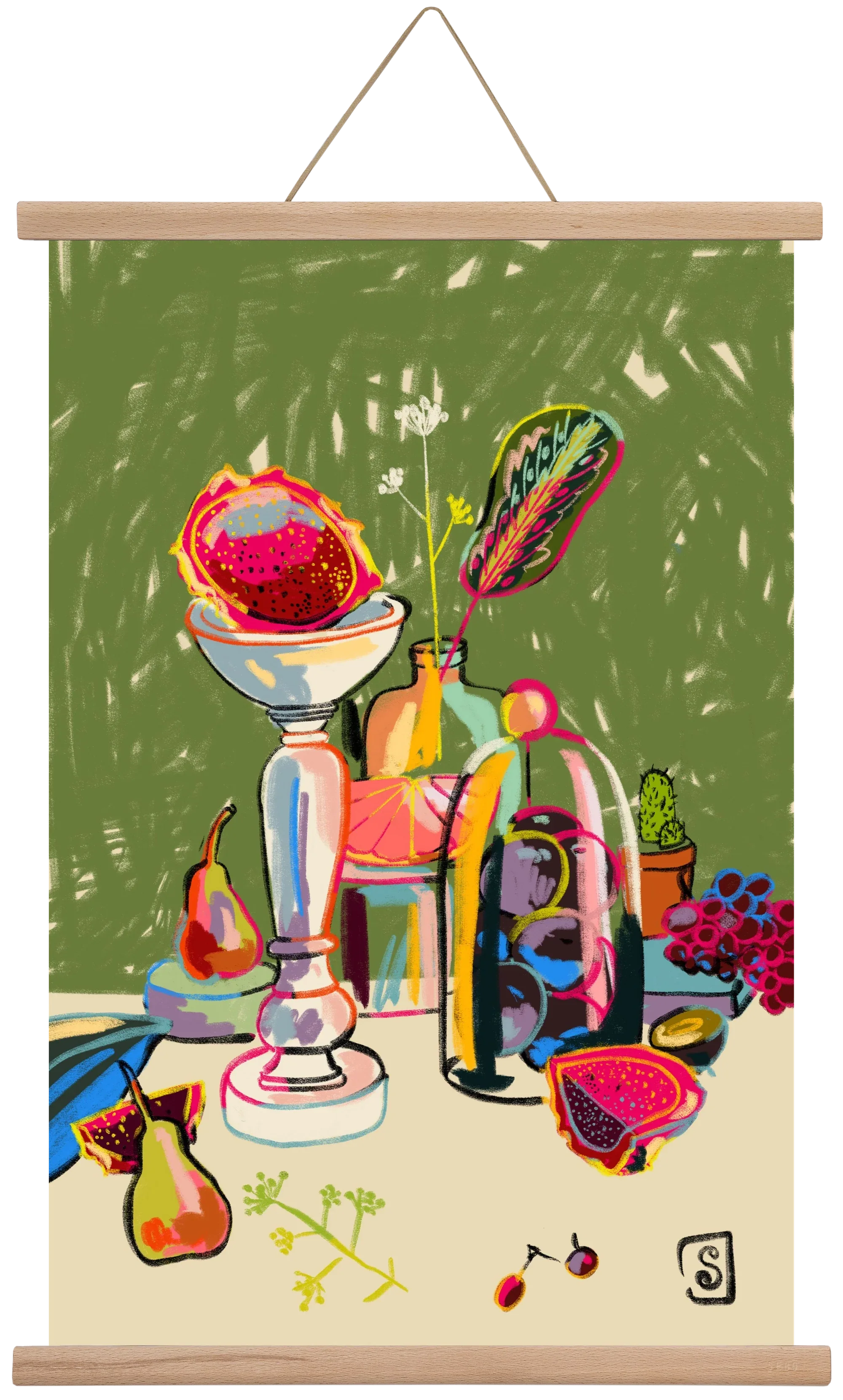 STILL LIFE WITH DRAGON FRUIT - artbridge