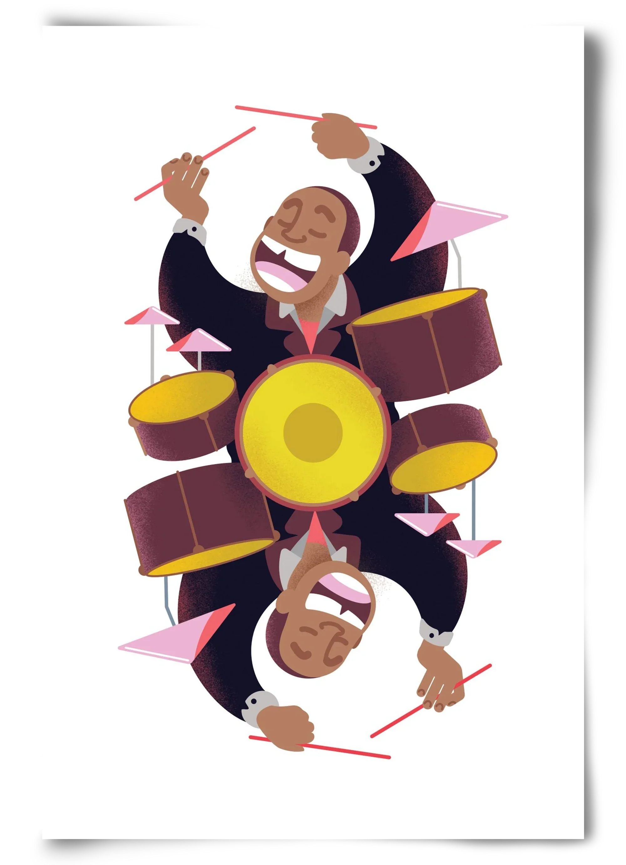 Jazz musician series - Art Blakey - artbridge