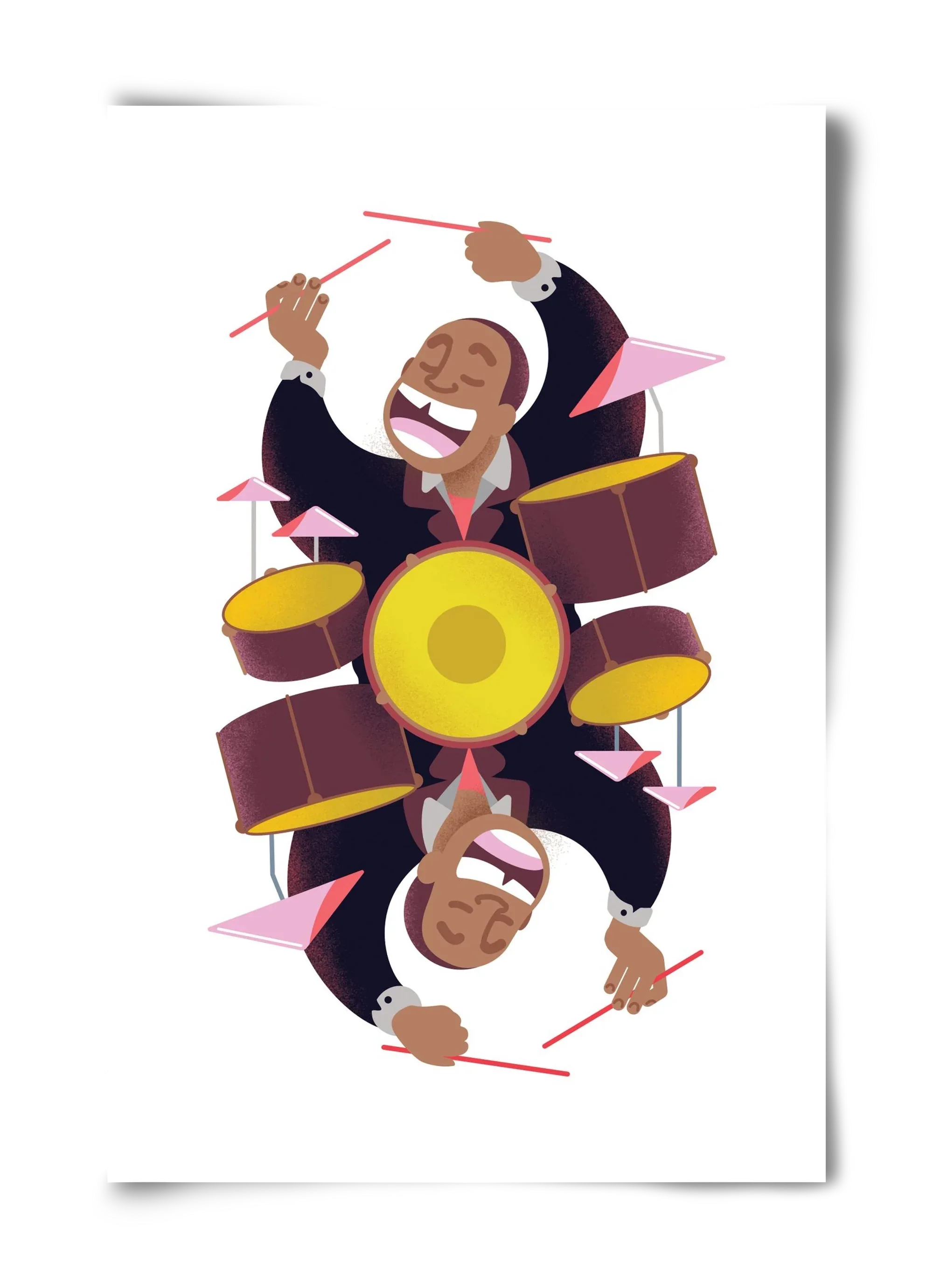Jazz musician series - Art Blakey - artbridge