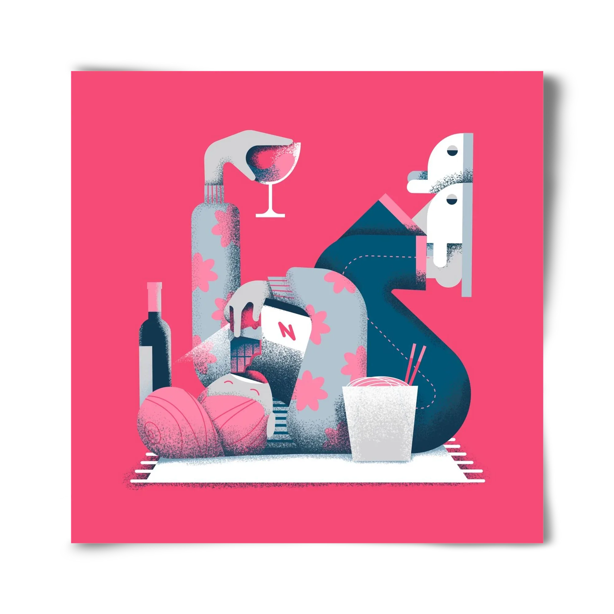 Covid Social Life - artbridge