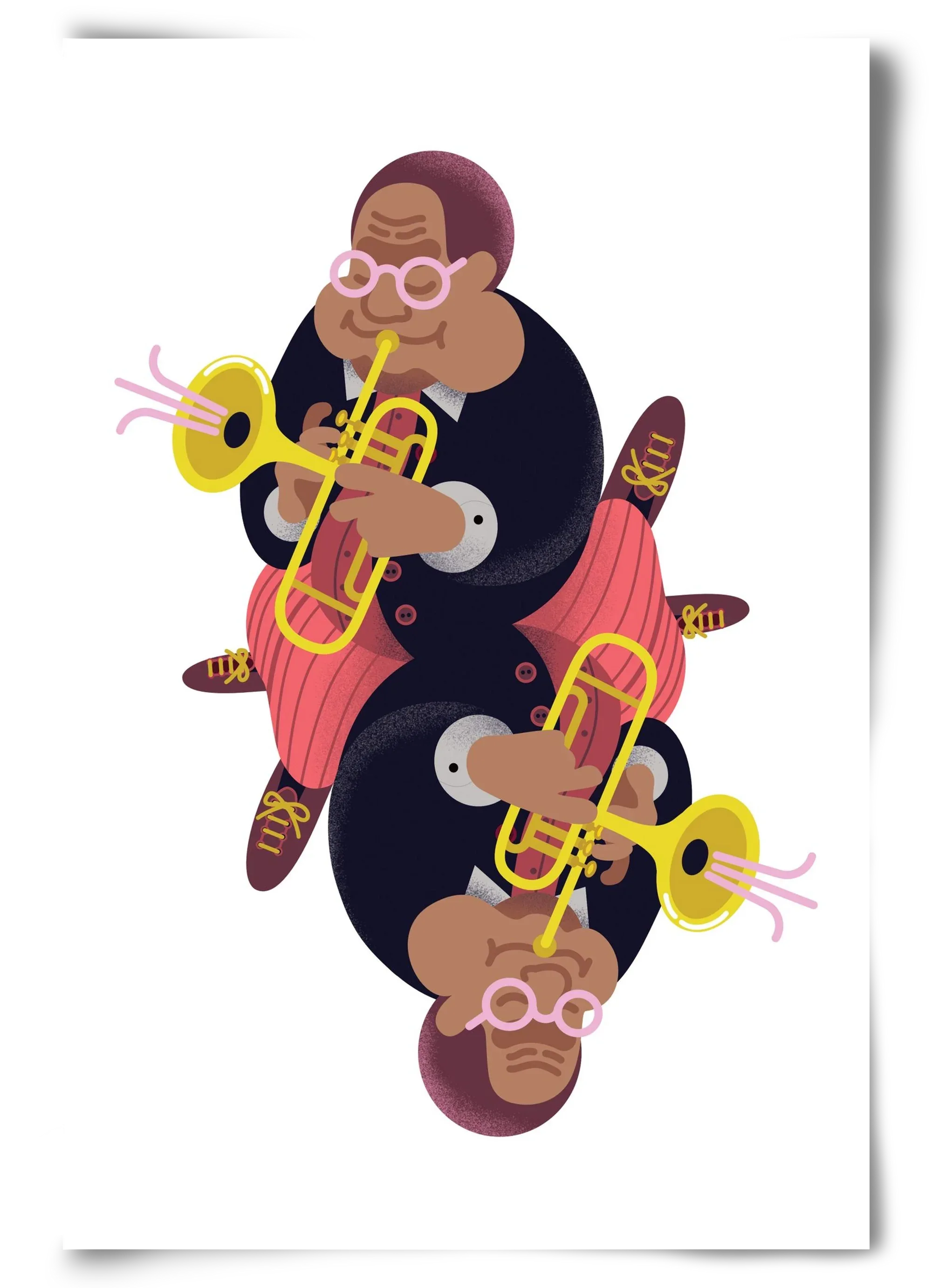 Jazz musician series - Dizzy - artbridge