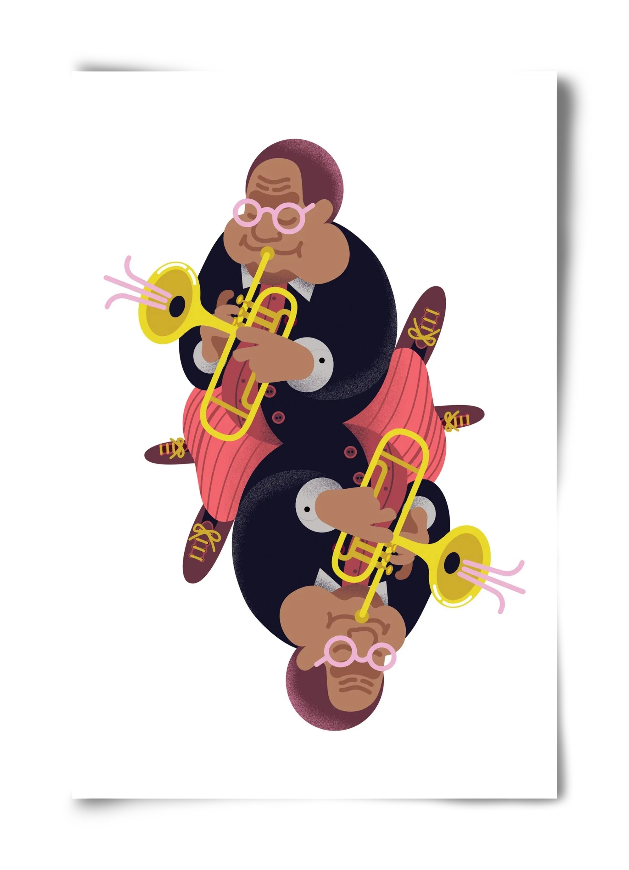 Jazz musician series - Dizzy - artbridge