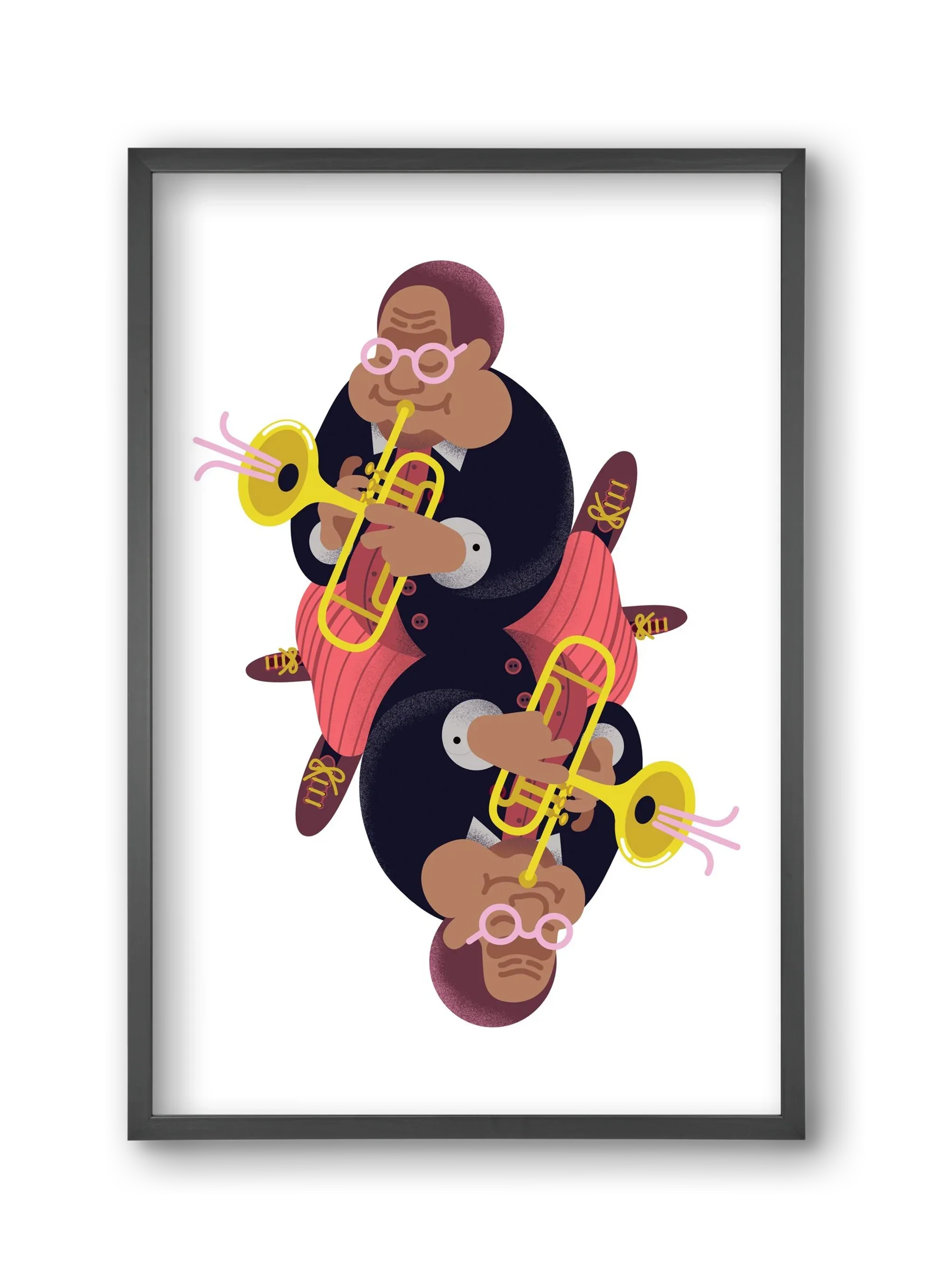 Jazz musician series - Dizzy - artbridge