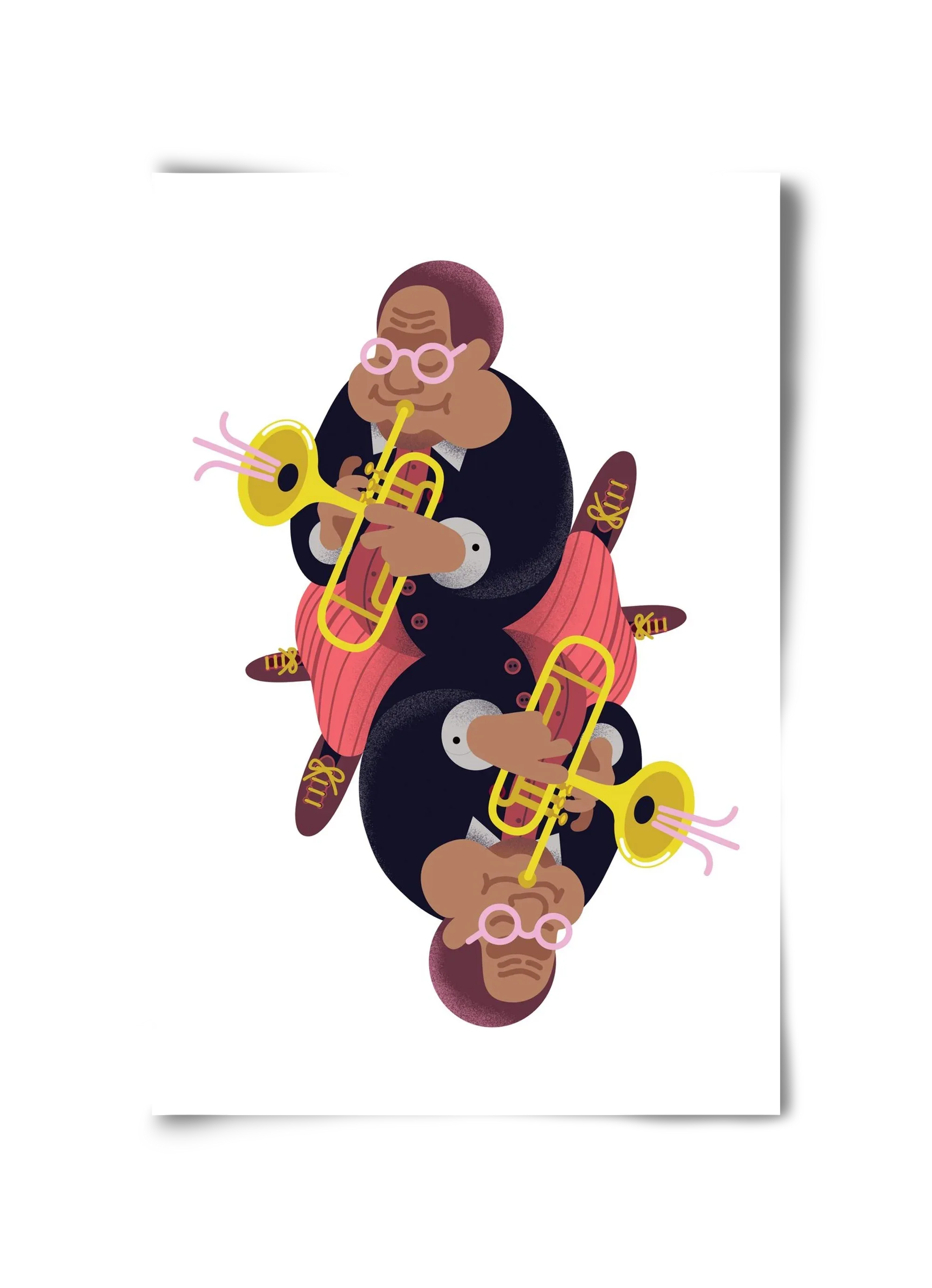 Jazz musician series - Dizzy - artbridge