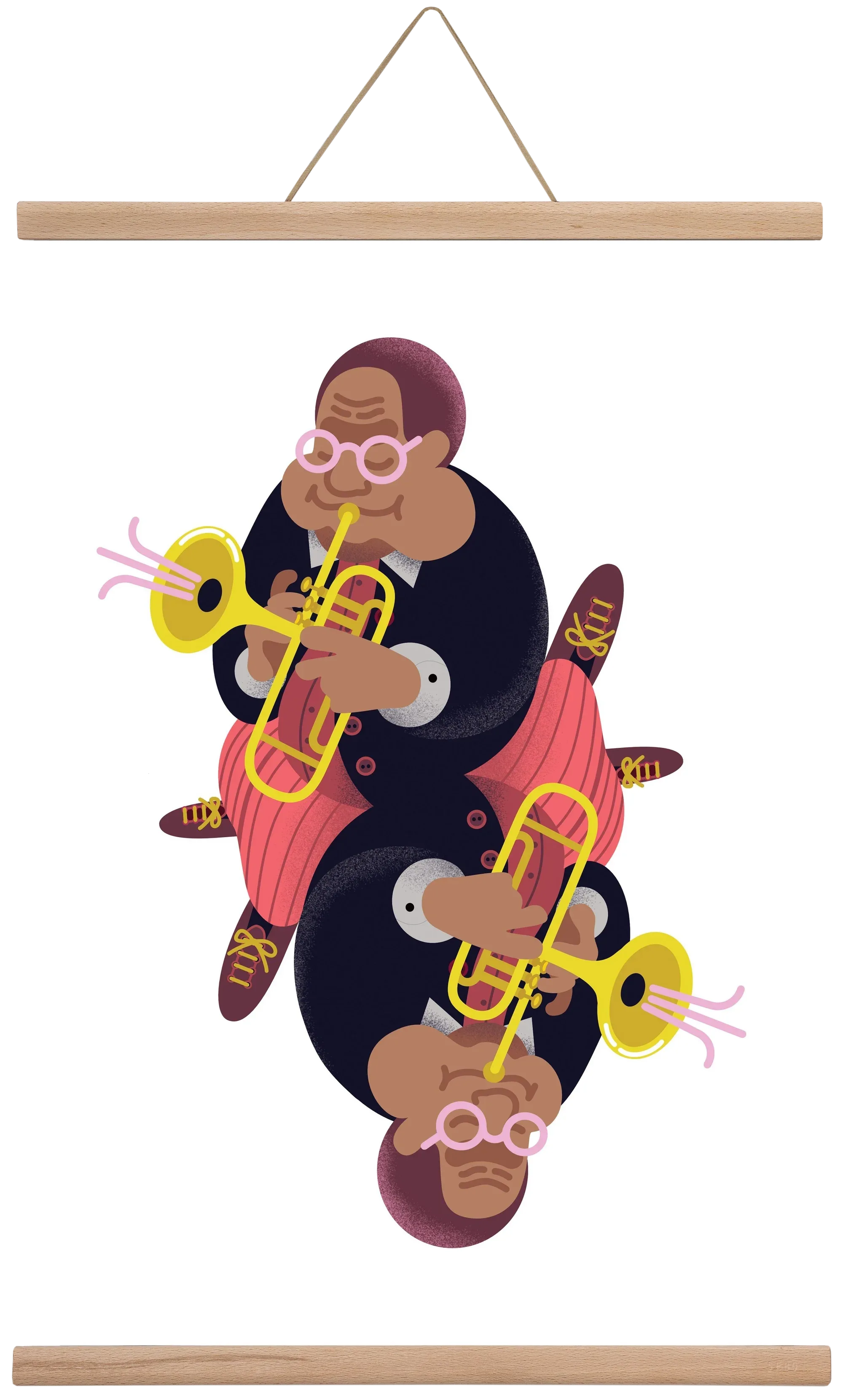 Jazz musician series - Dizzy - artbridge